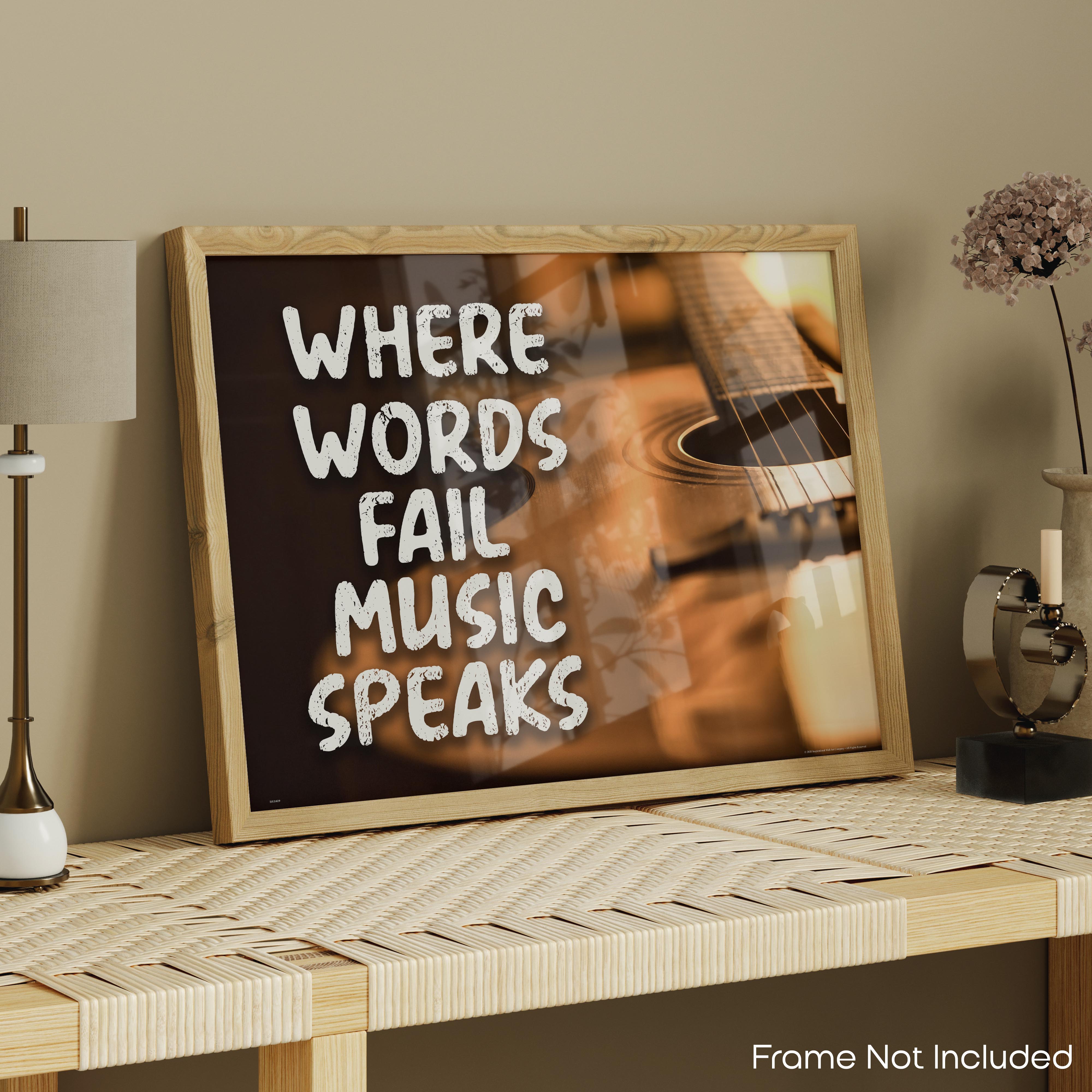 Guitar - Music Poster