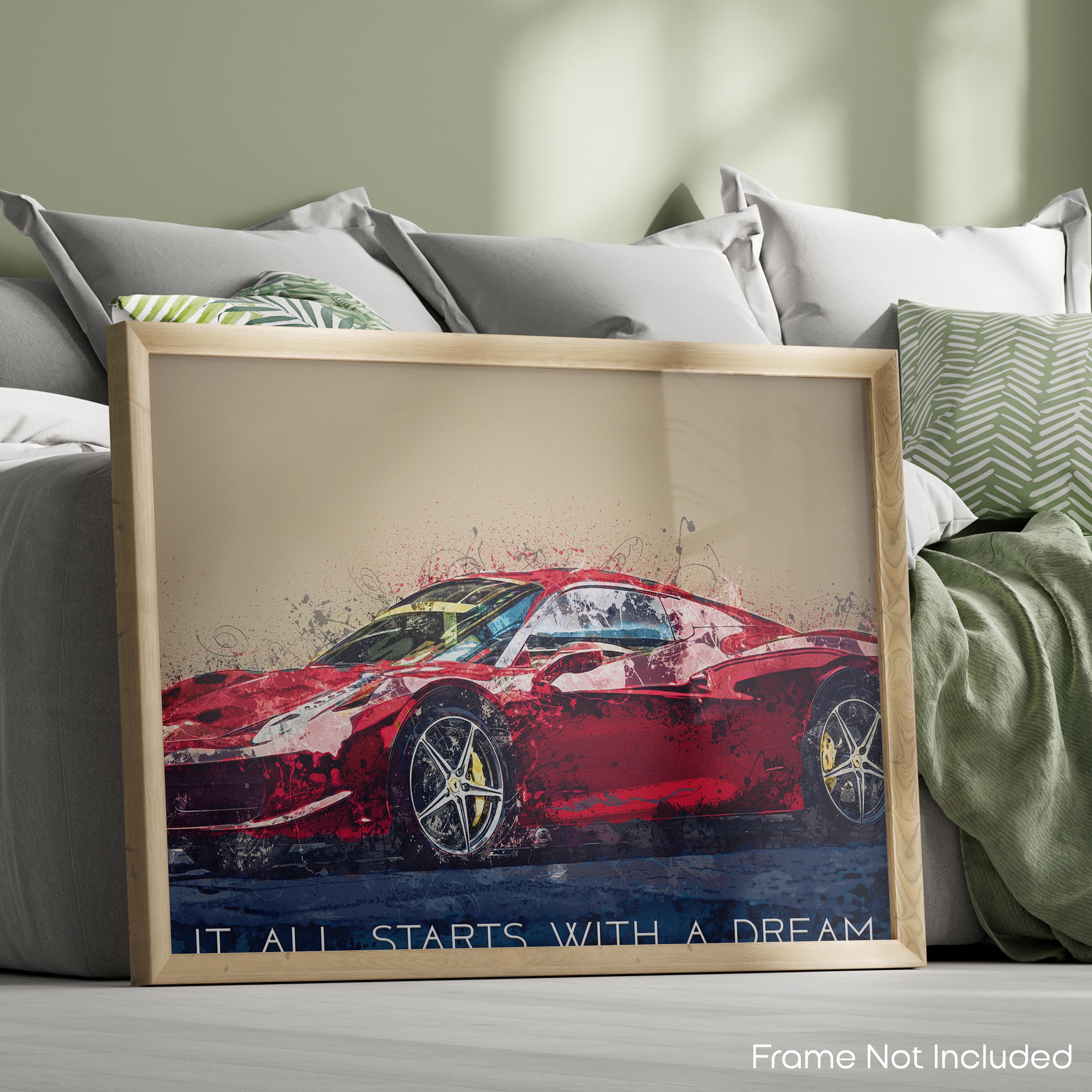 Ferrari - Car Poster