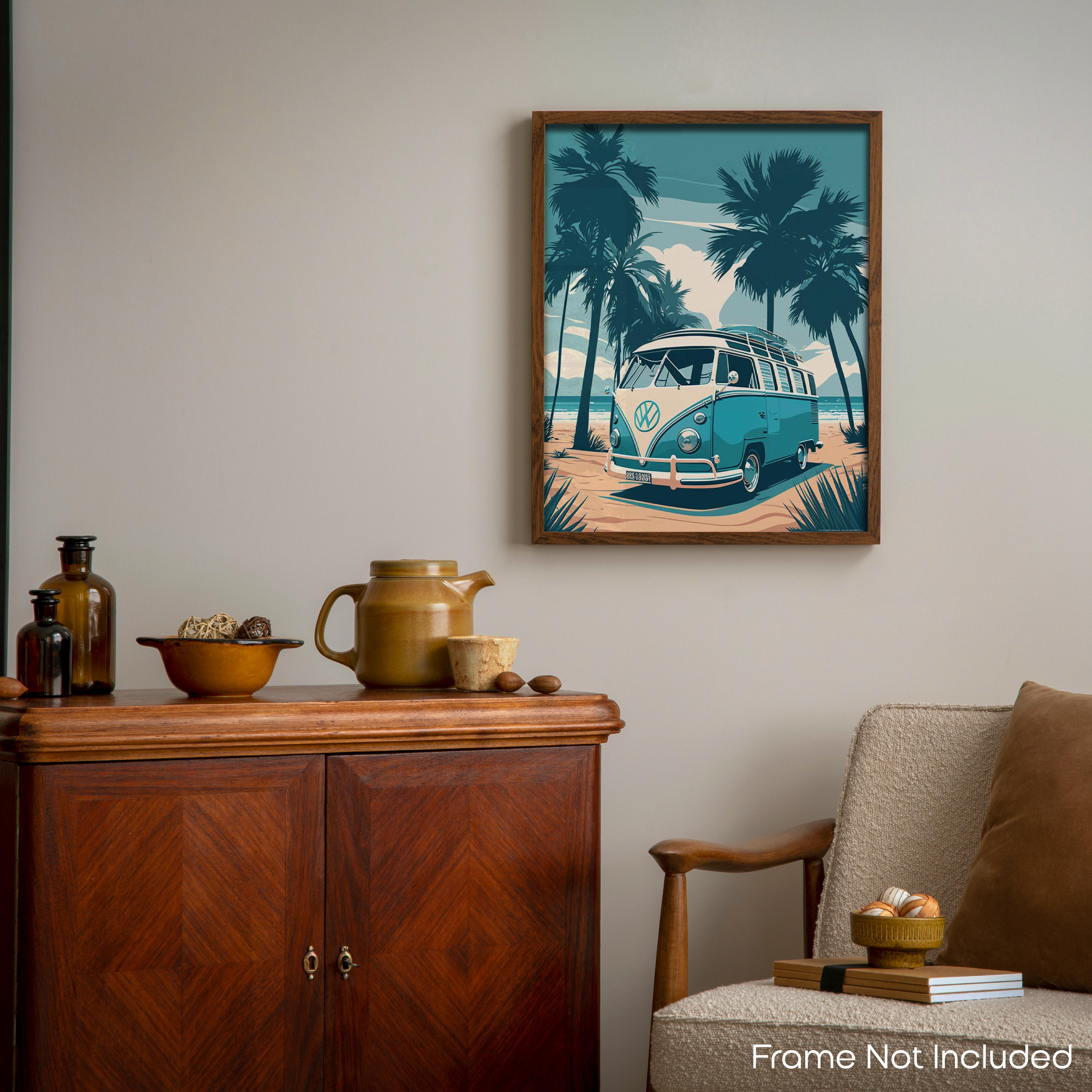 Abstract - Volkswagen Poster
