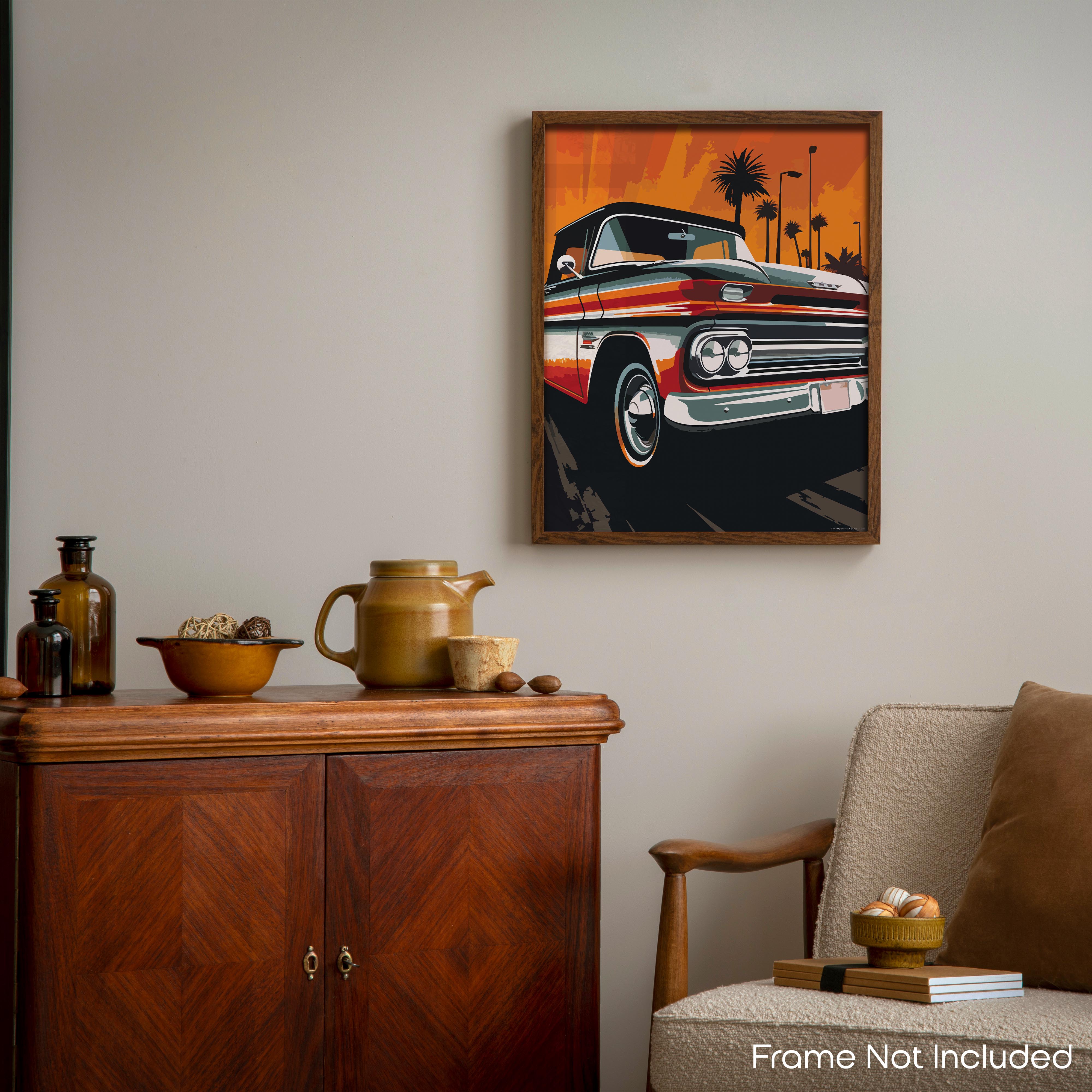 Vintage - Car Poster