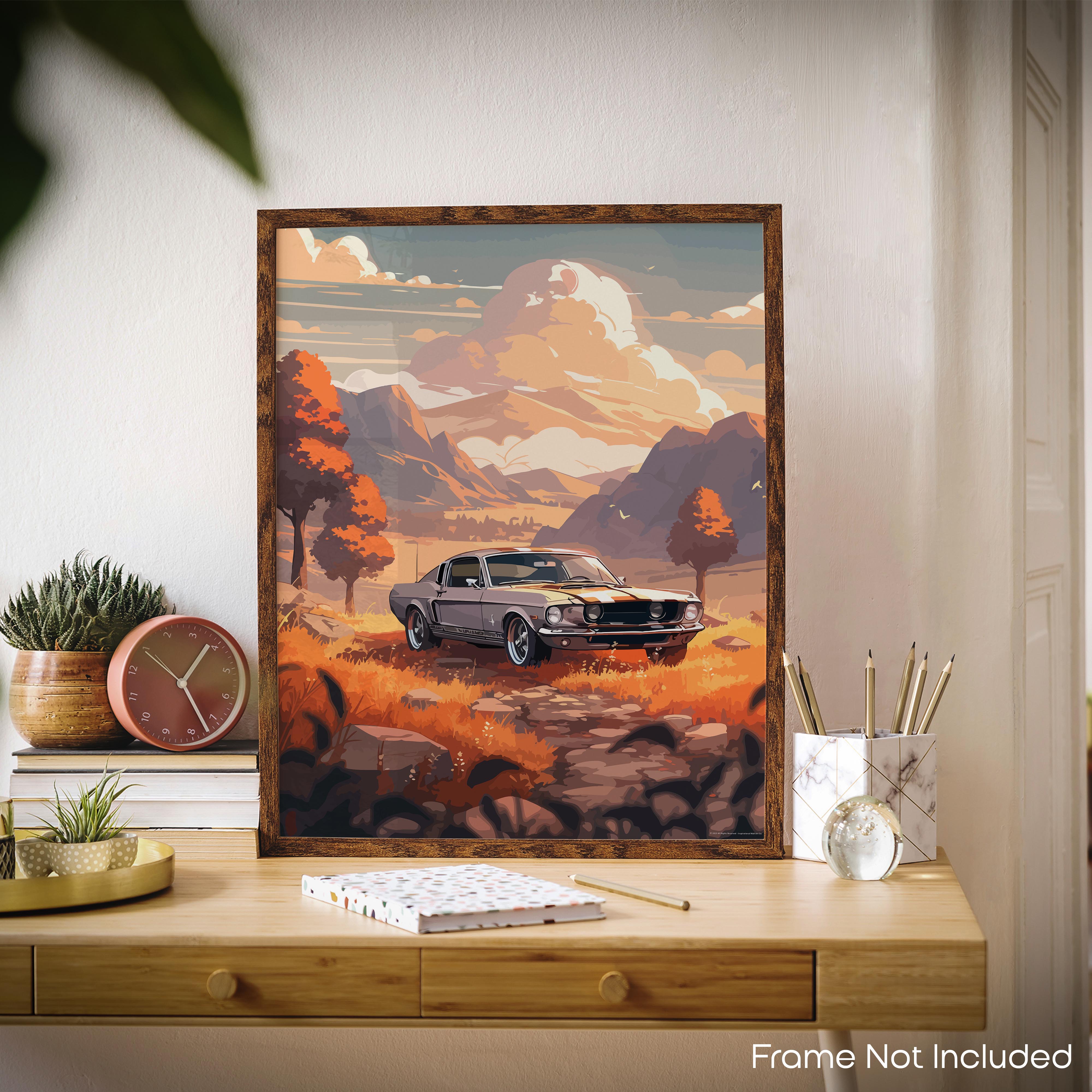 V8 - Car Poster