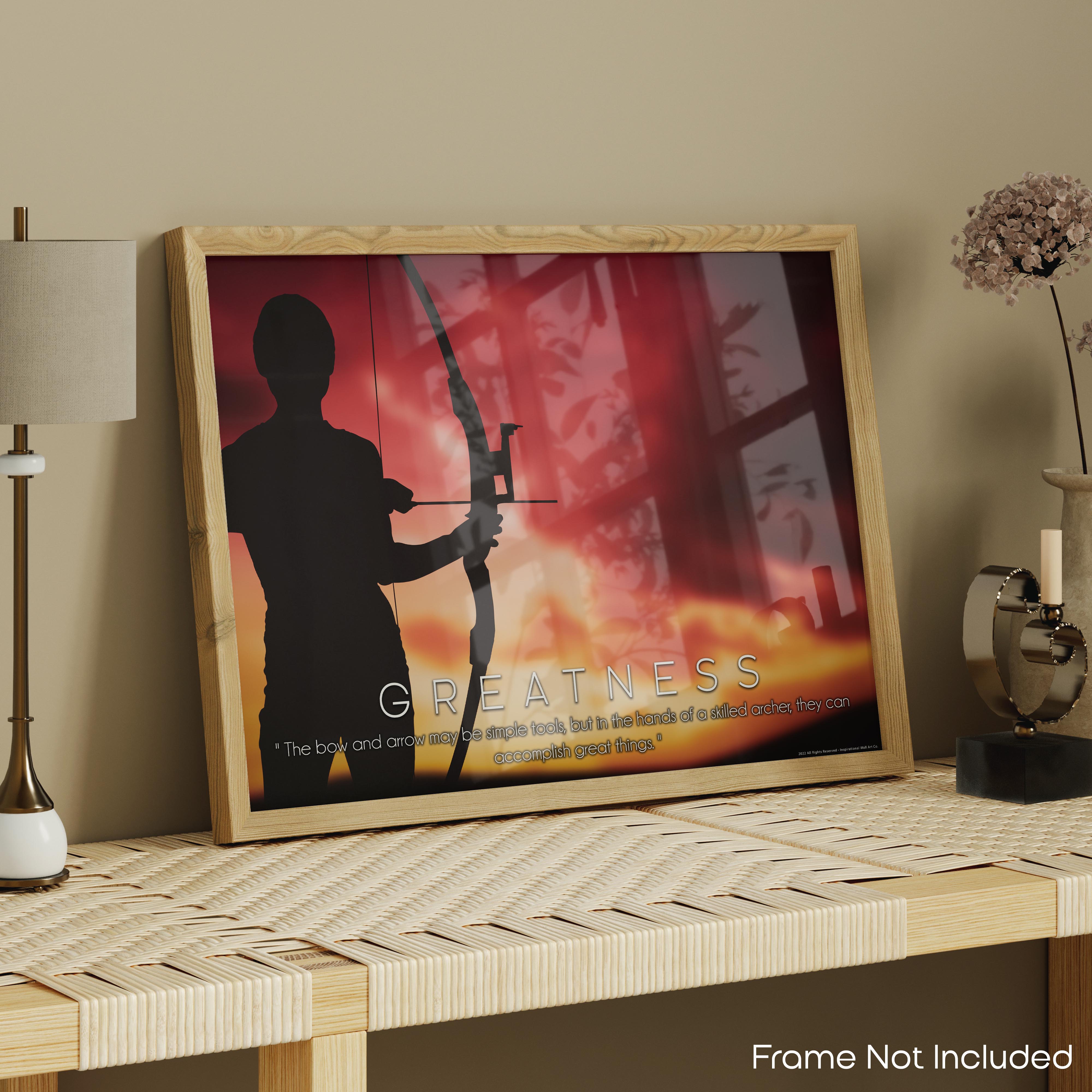 Greatness - Archery Poster