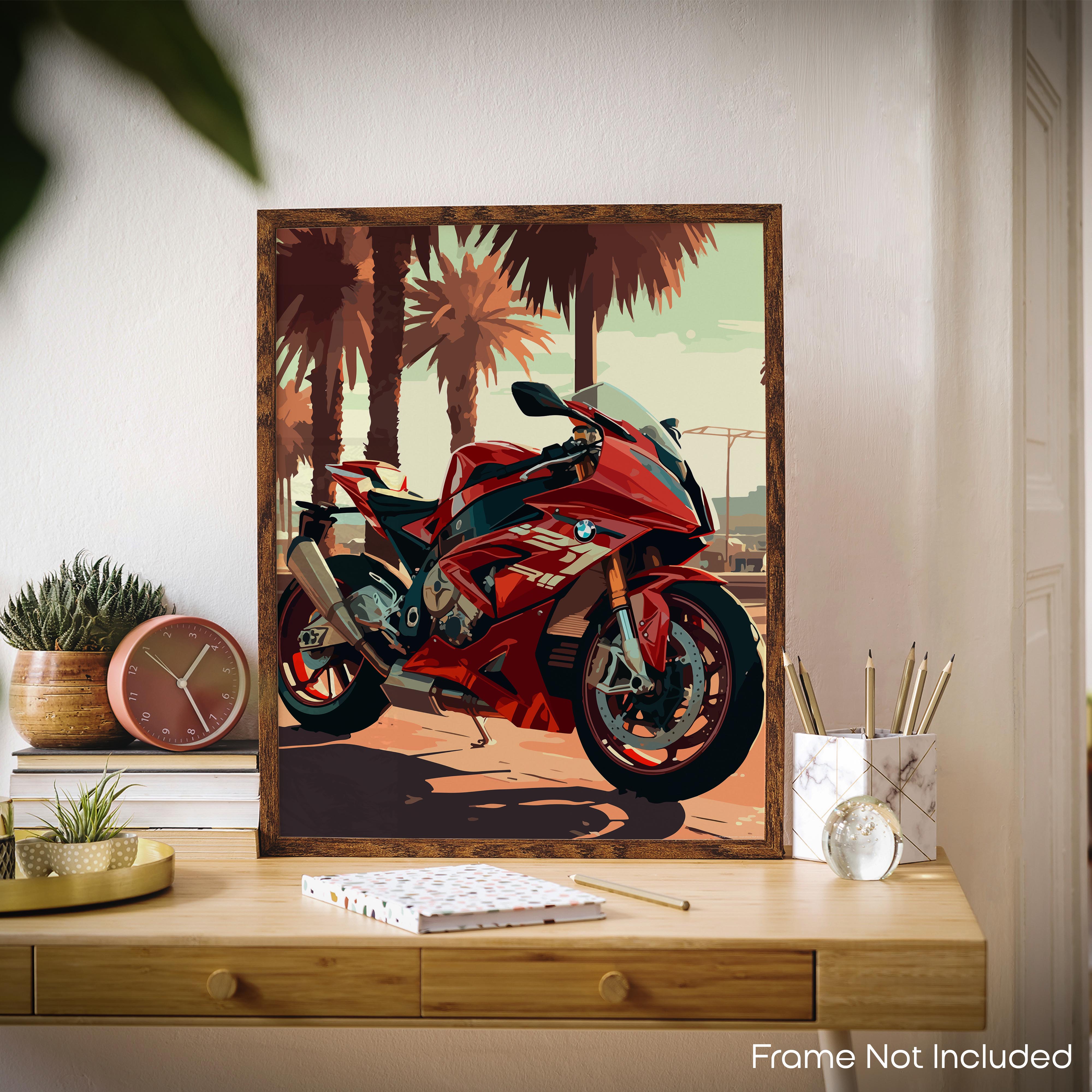 Eclectic - Motorcycle Poster