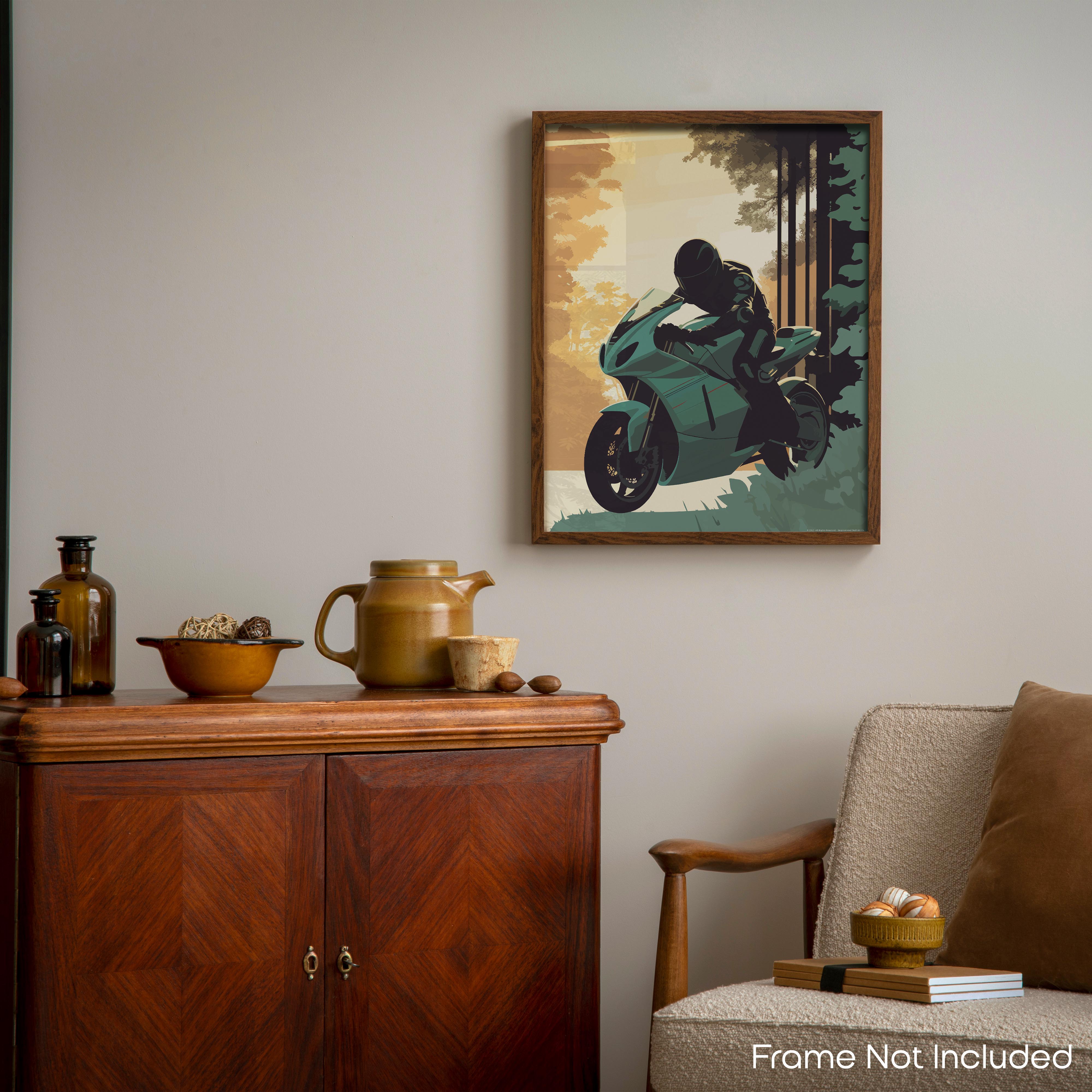 Ultimate Freedom - Motorcycle Poster