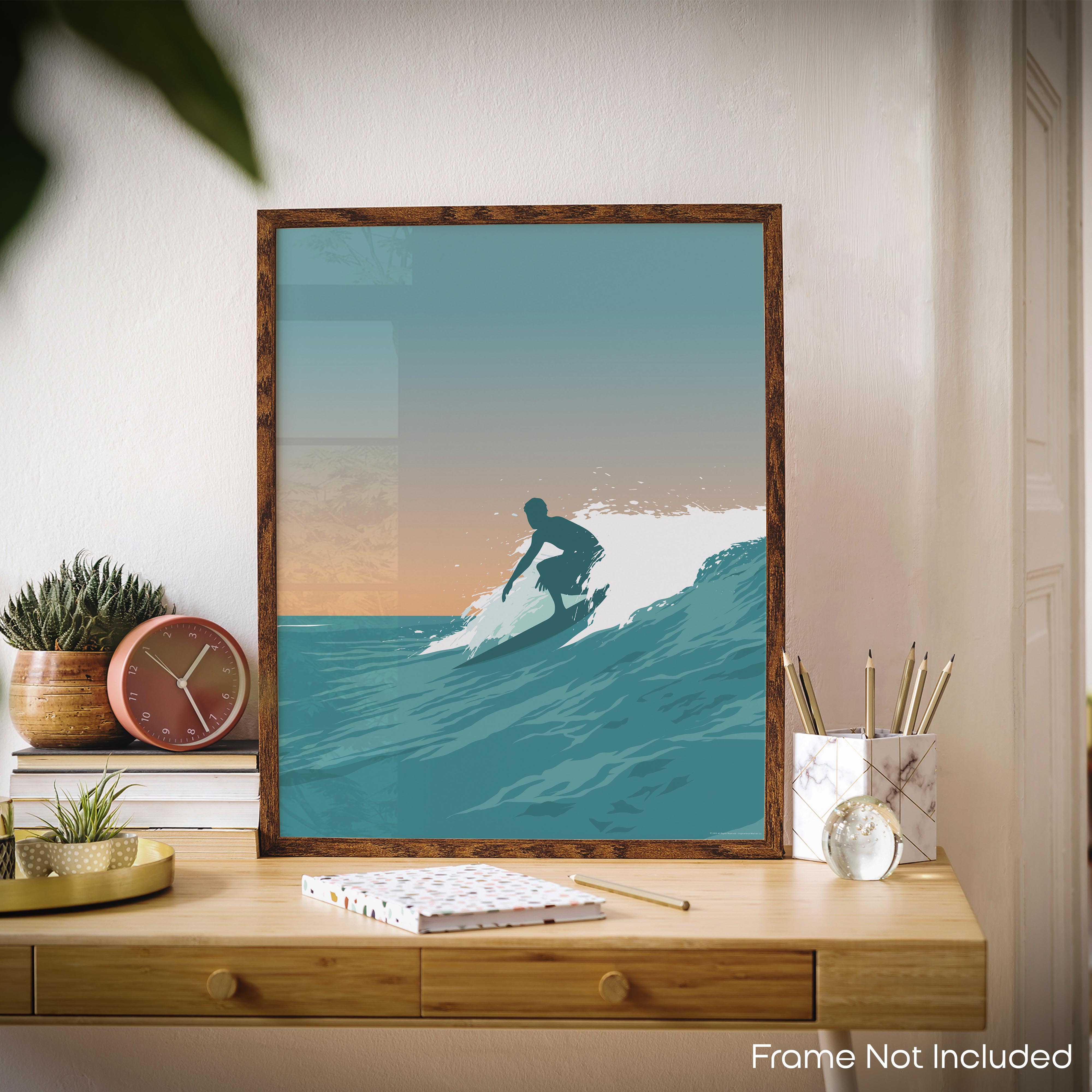 Waves - Surfing Poster