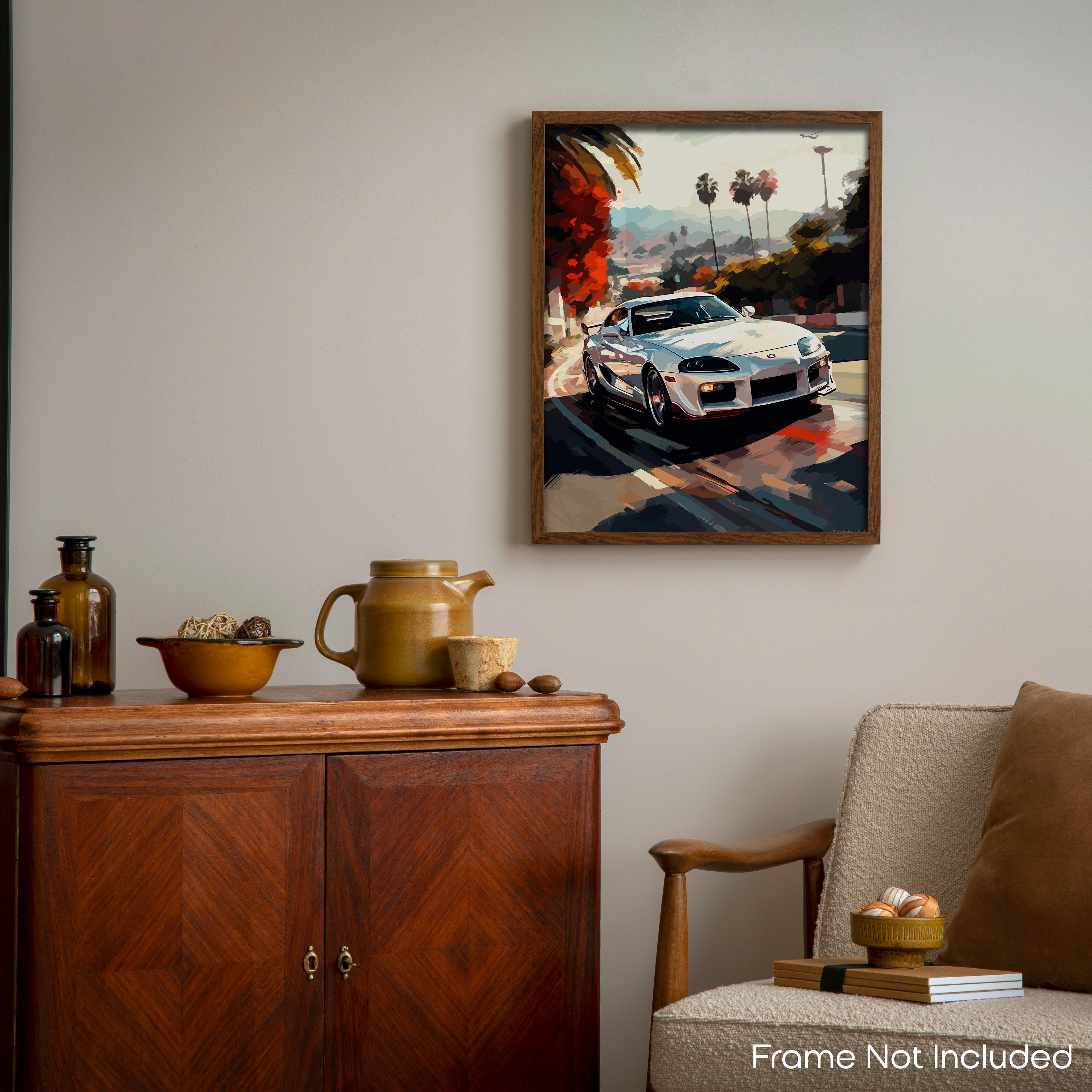 Confident - Car Poster