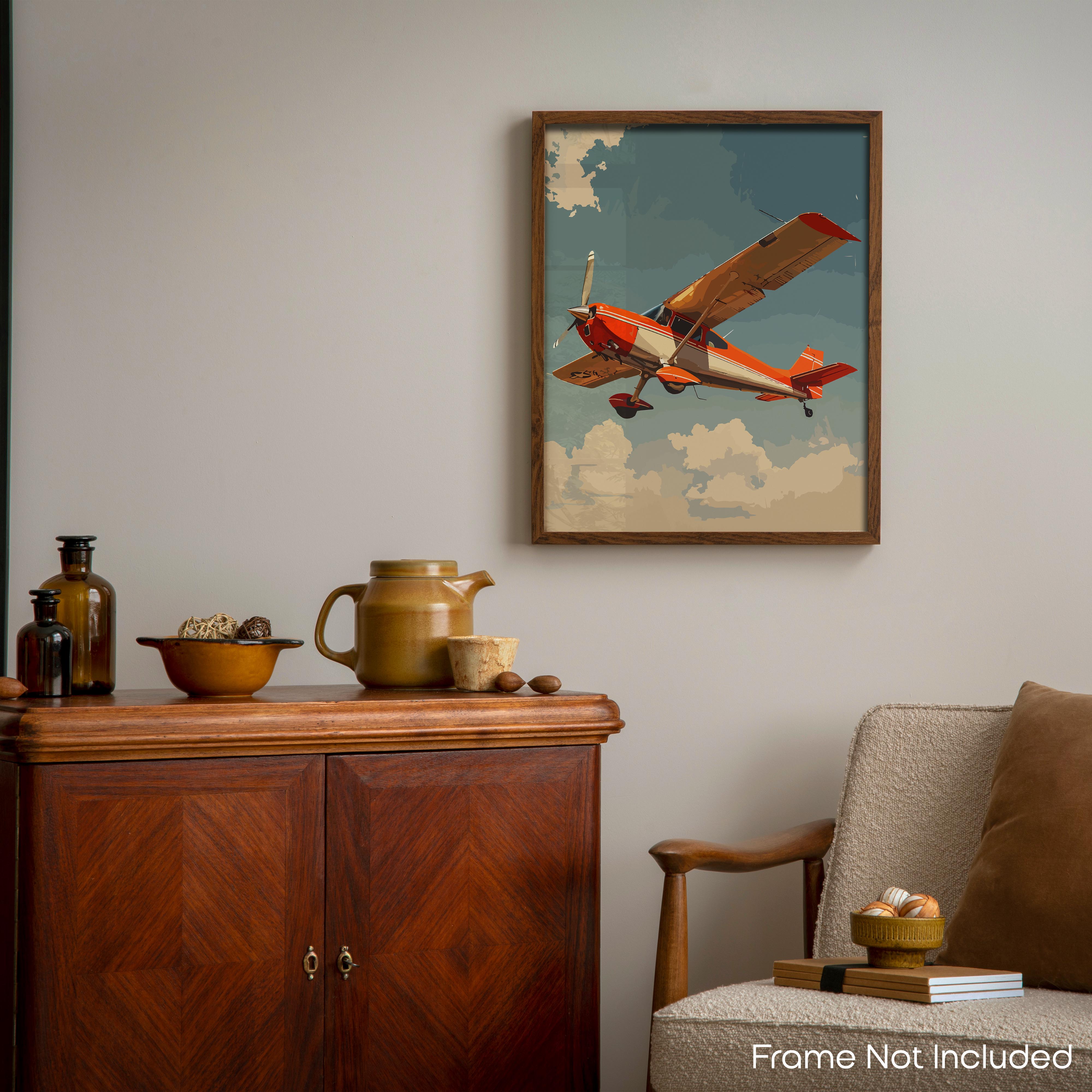 Harmonious - Airplane Poster