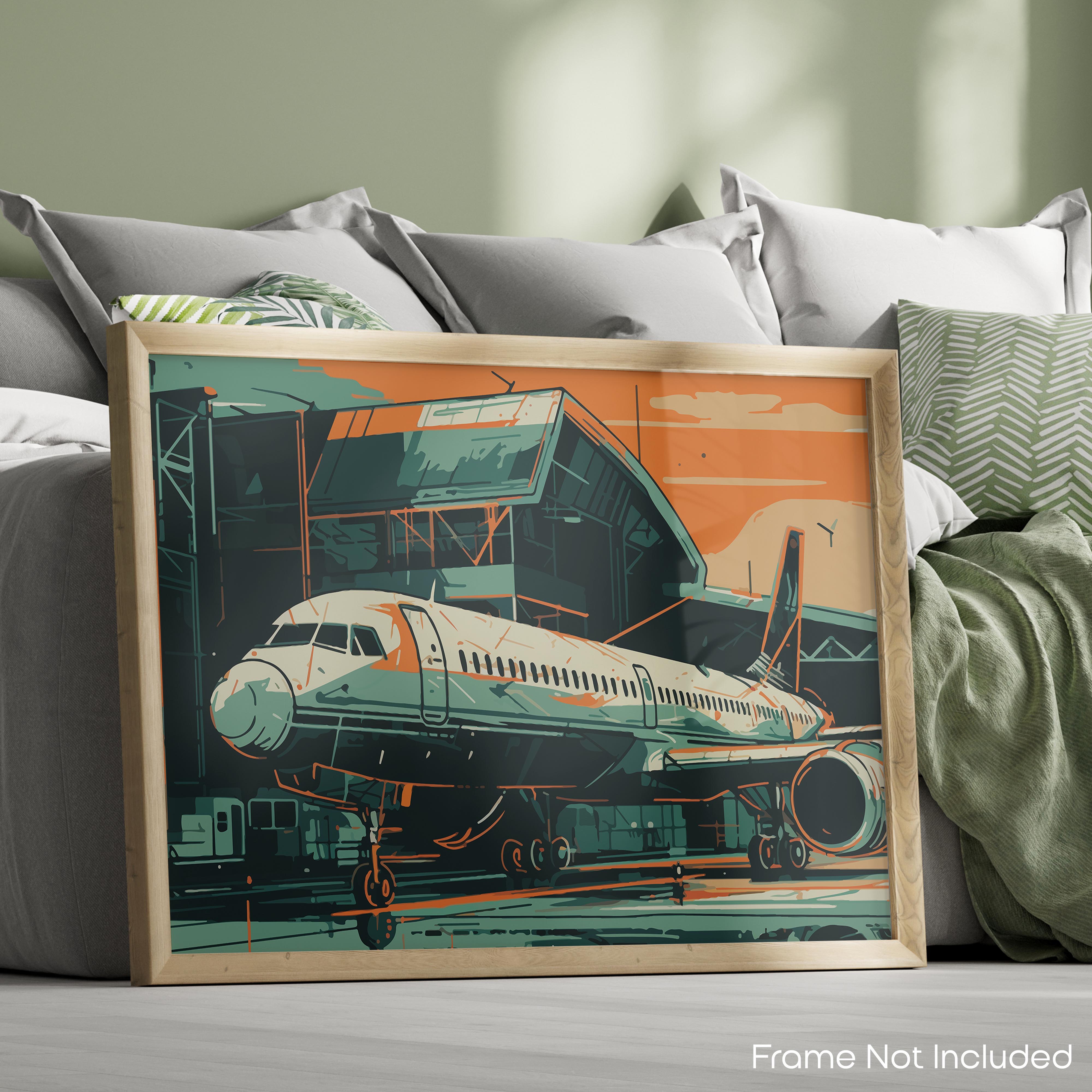 Skyward - Airplane Poster
