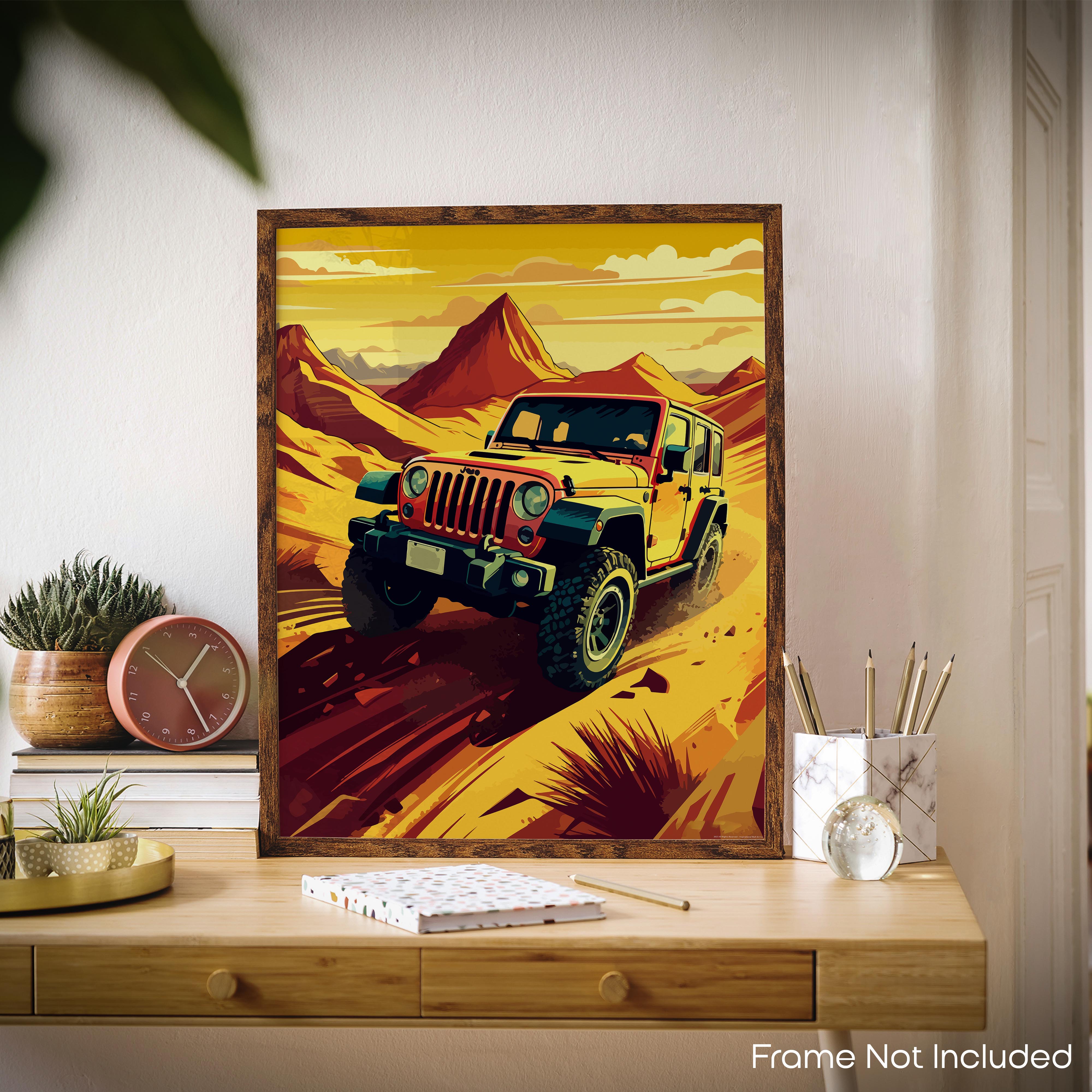 Thrust - Car Poster