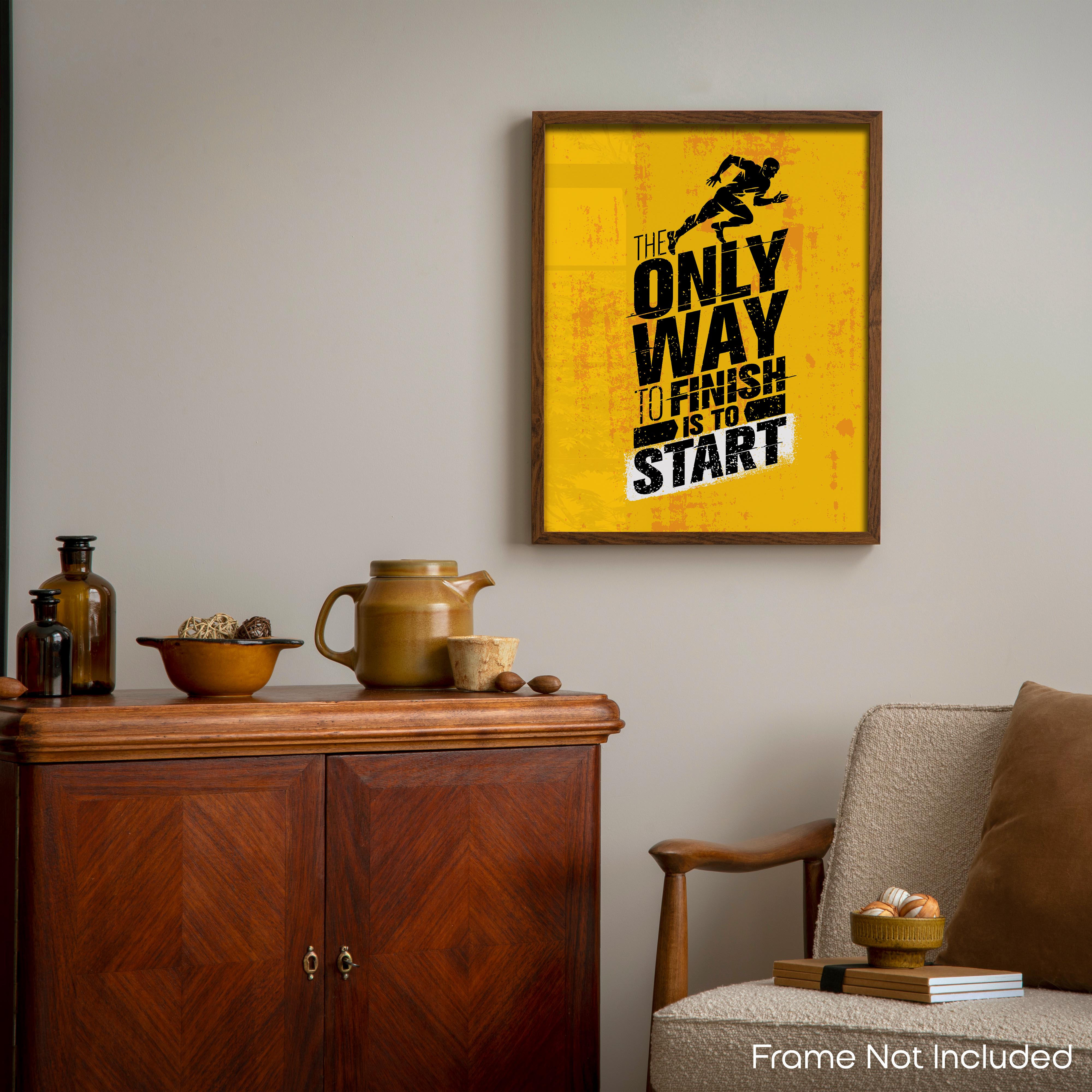 Start - Gym Poster