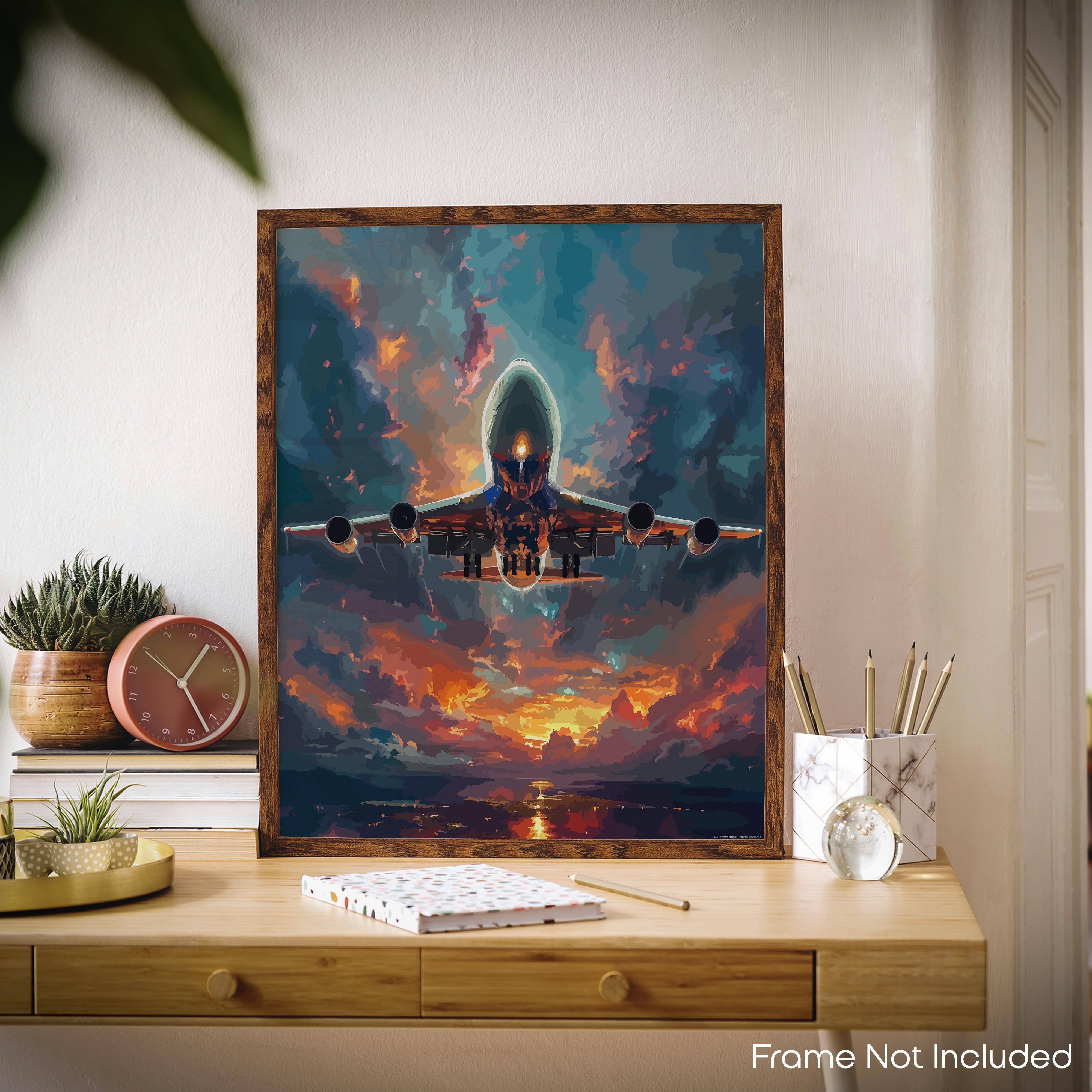 Bold - Airplane Poster