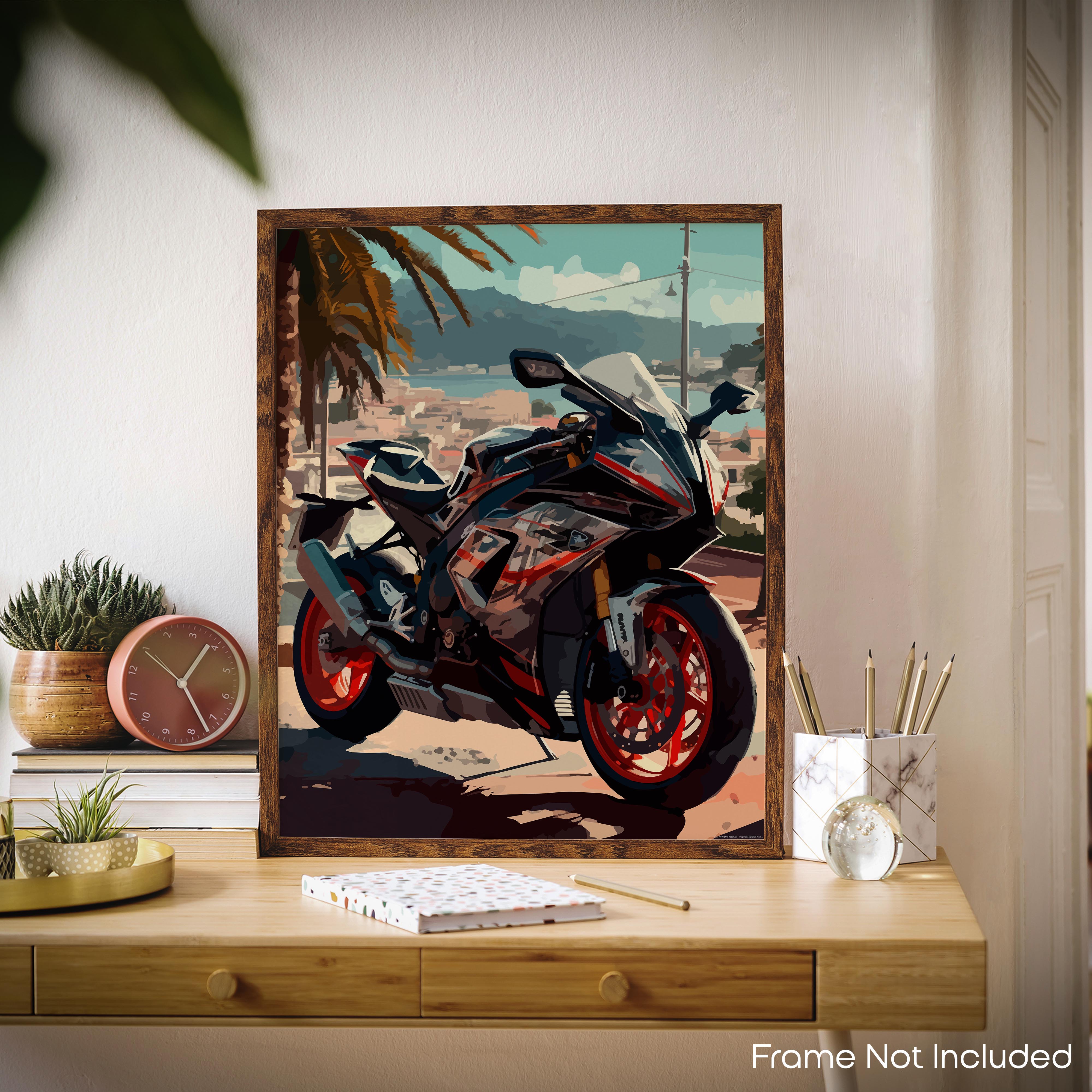 Majestic - Motorcycle Poster