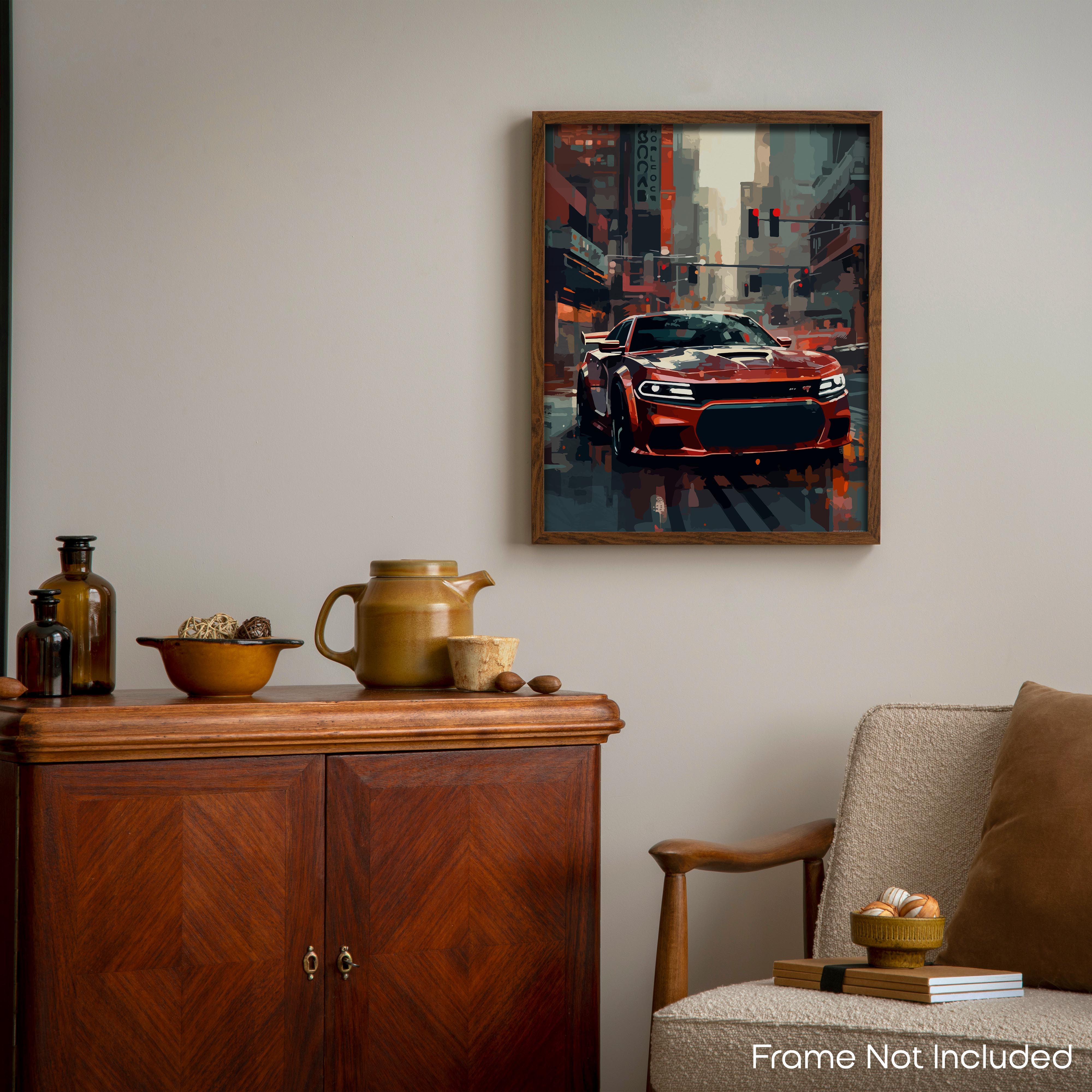 Uptown - Car Poster