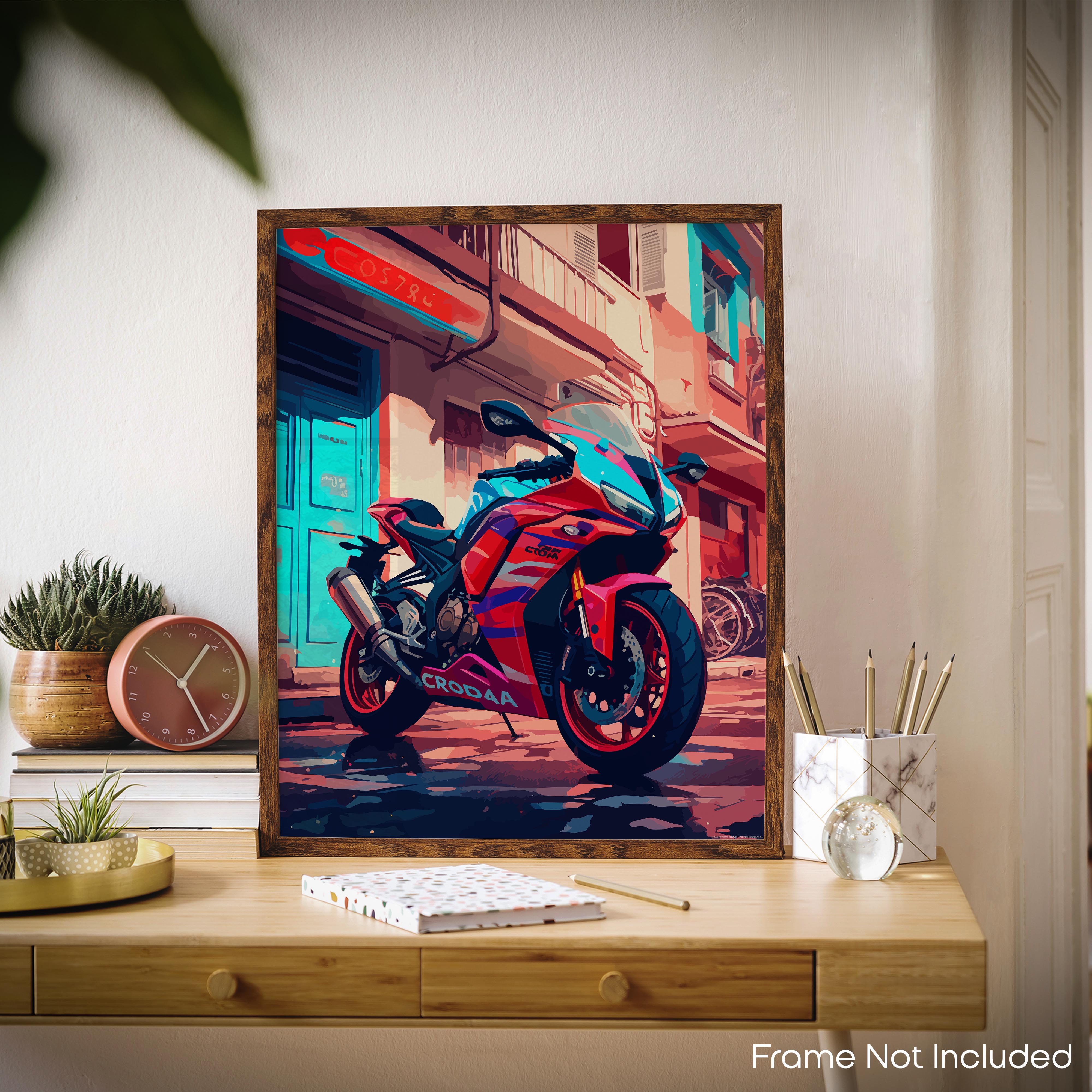Trailblazer - Motorcycle Poster