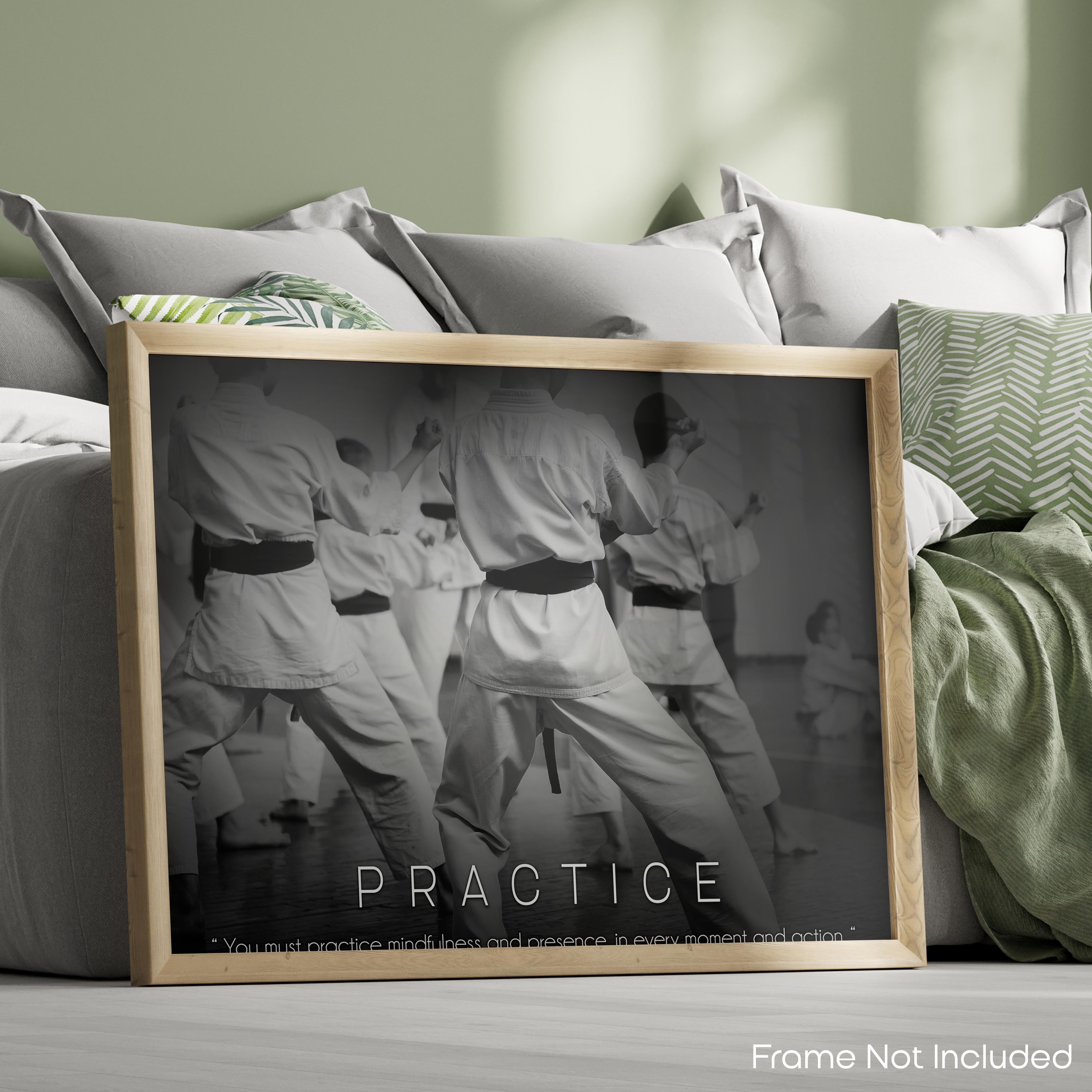 Practice - Martial Arts Poster