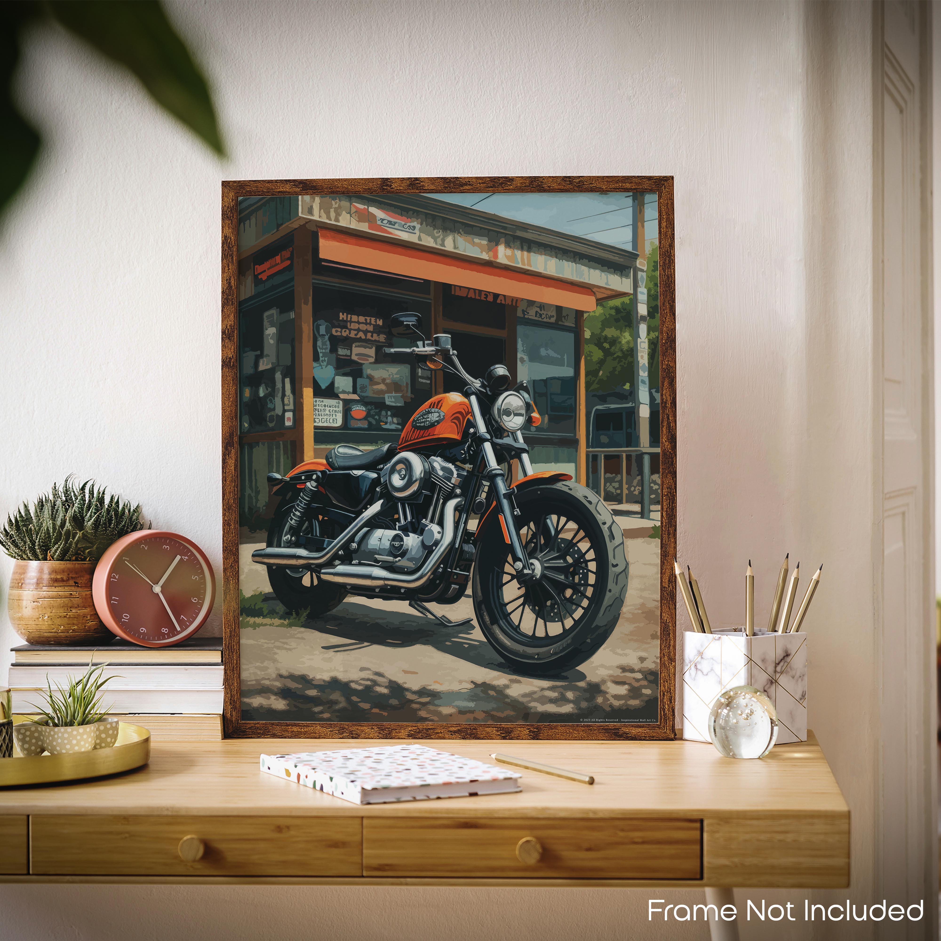 Motor Maverick - Motorcycle Poster