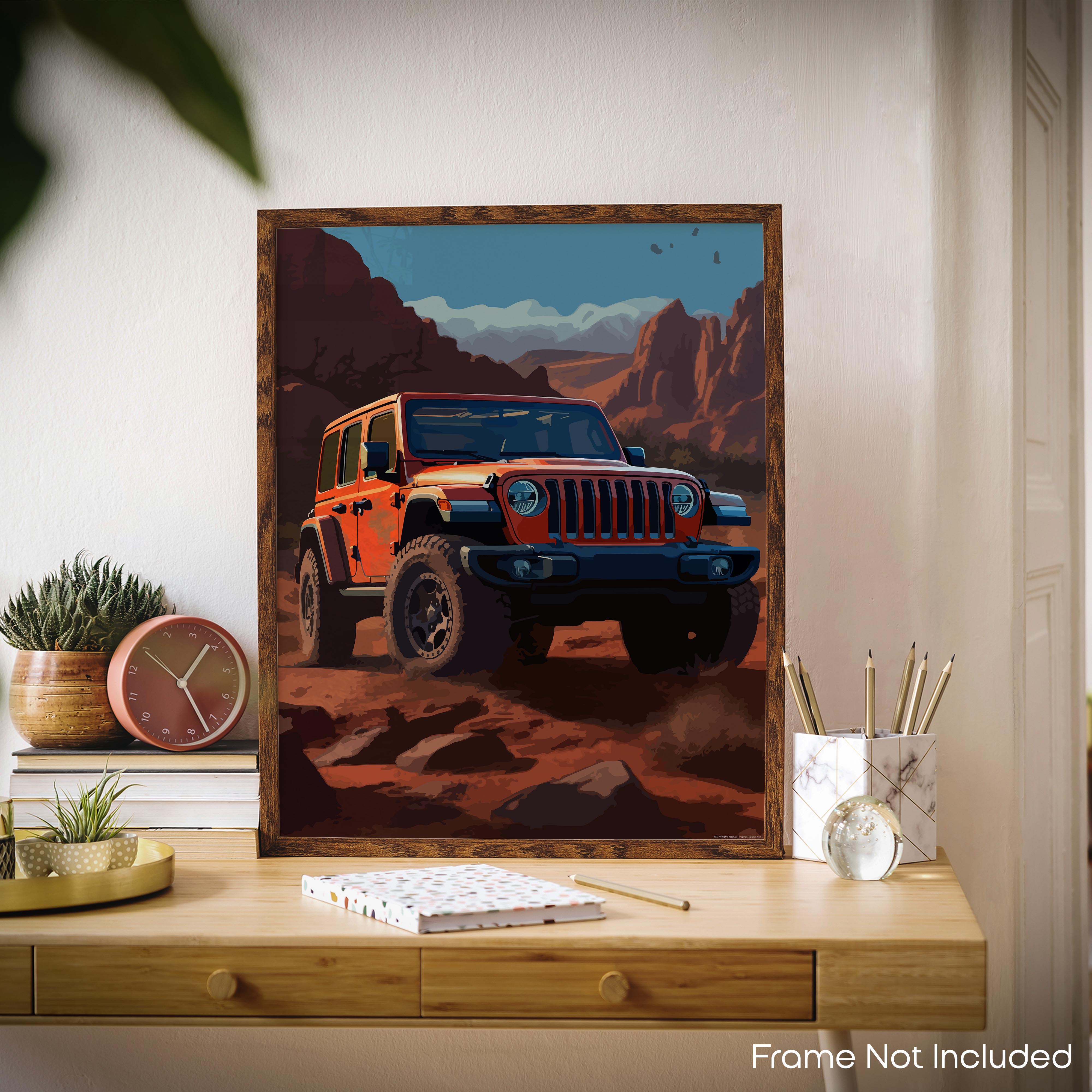 Winged - Car Poster
