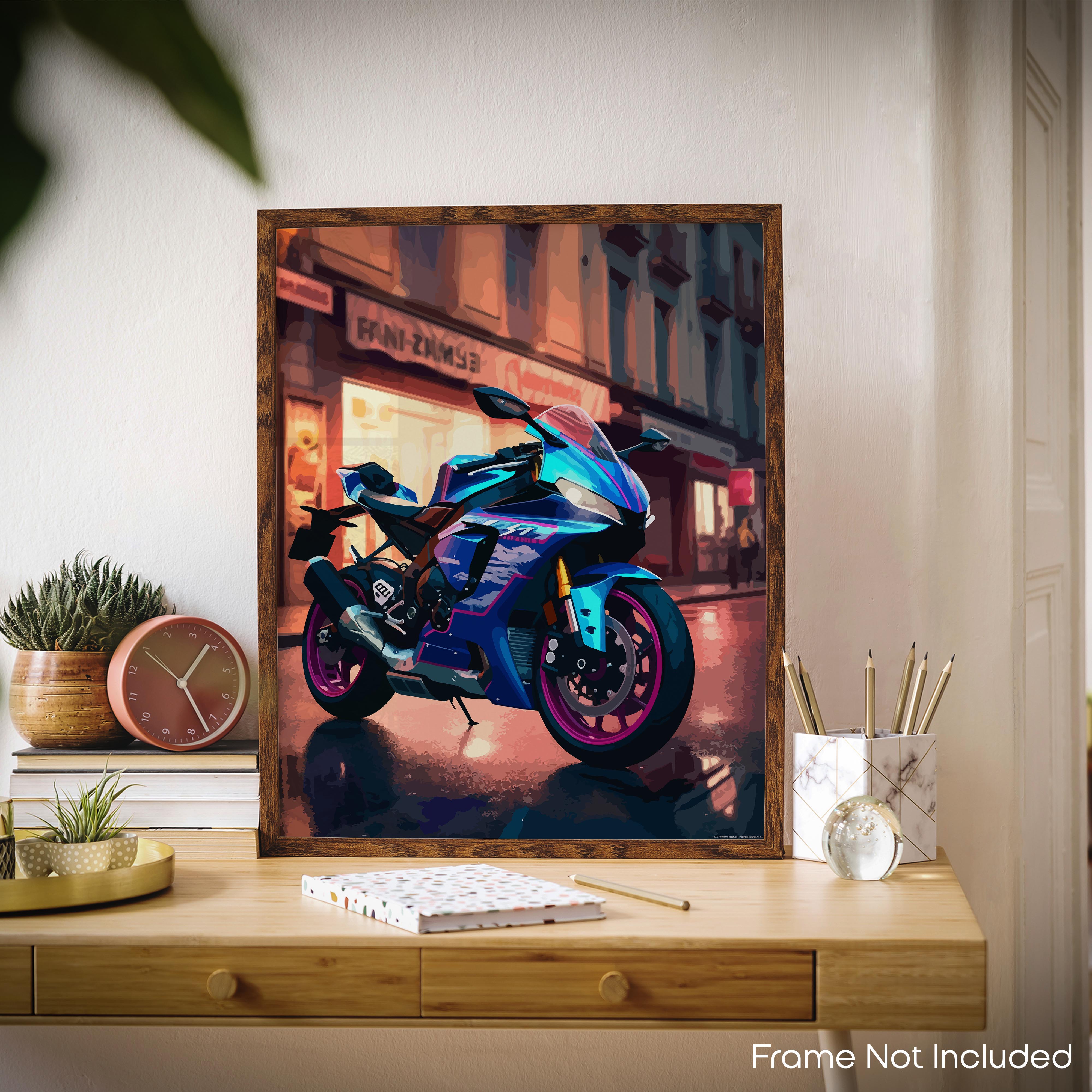 Gripping - Motorcycle Poster