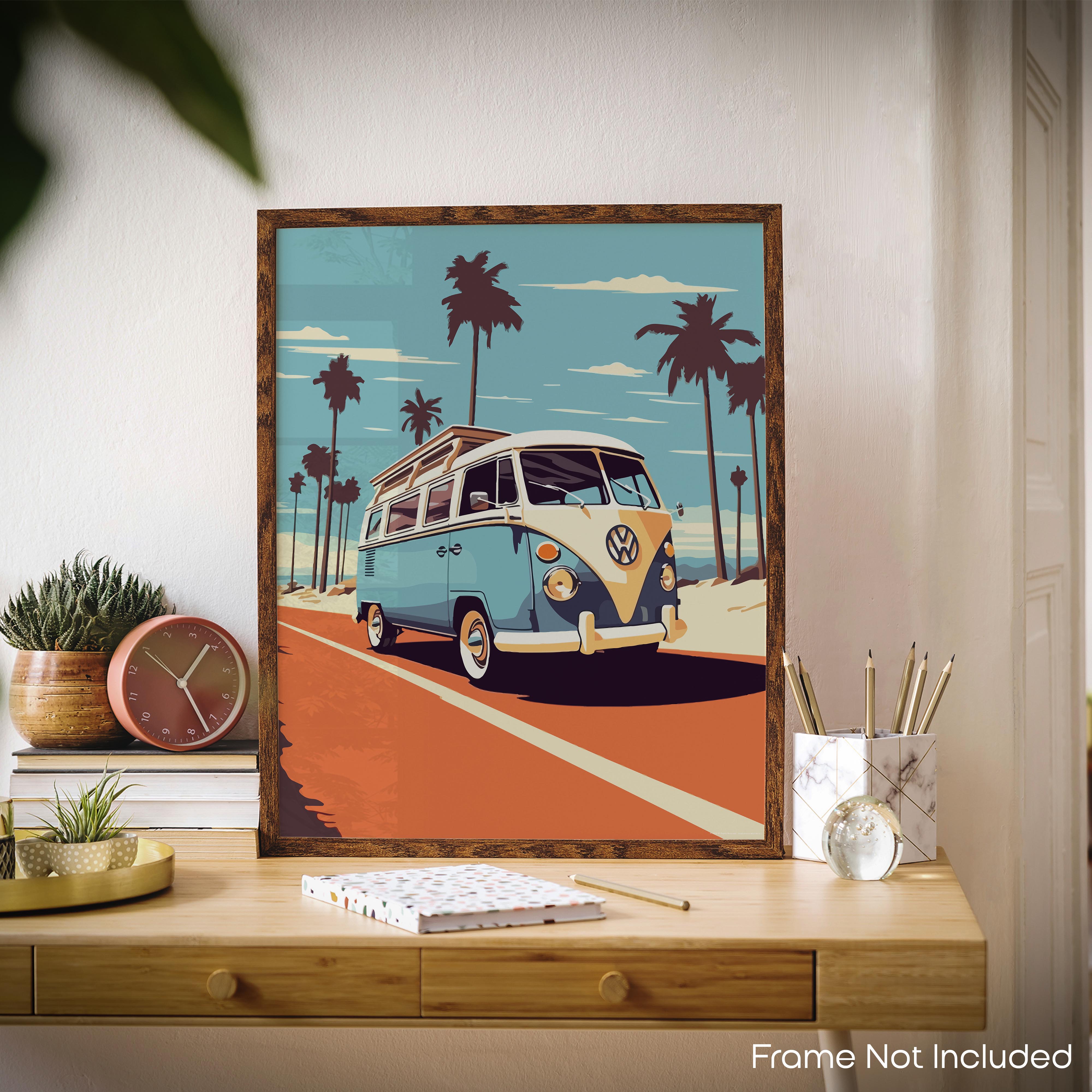 Hippie - Volkswagen Poster