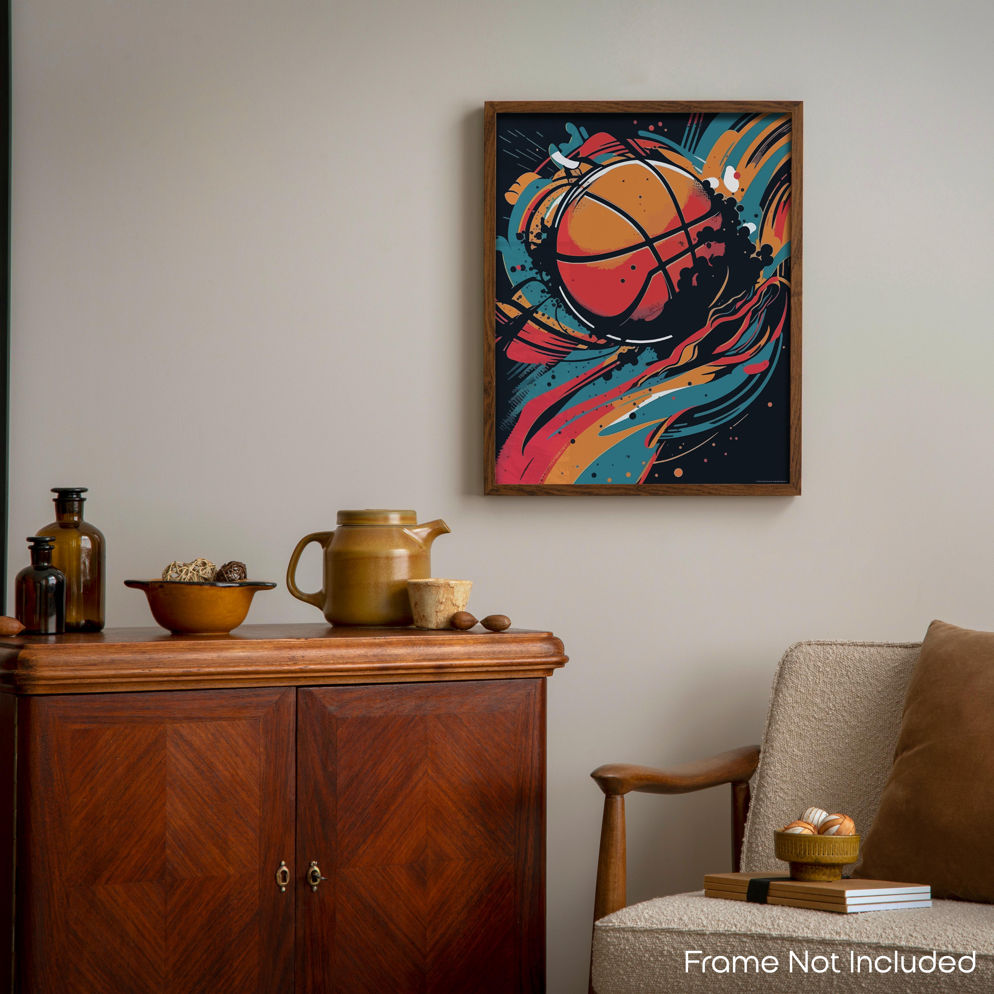 Hoops - Basketball Poster