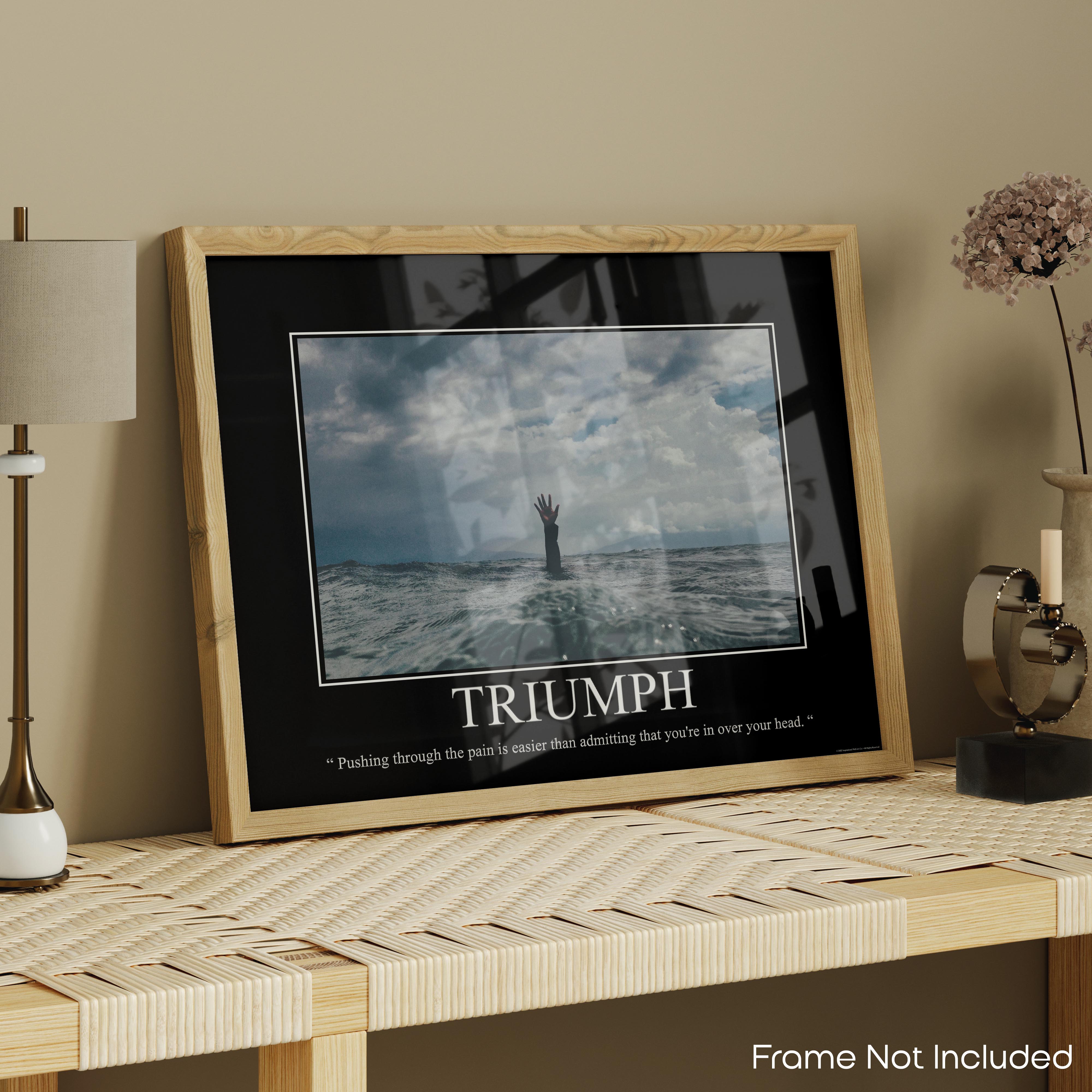 Triumph - Demotivational Poster