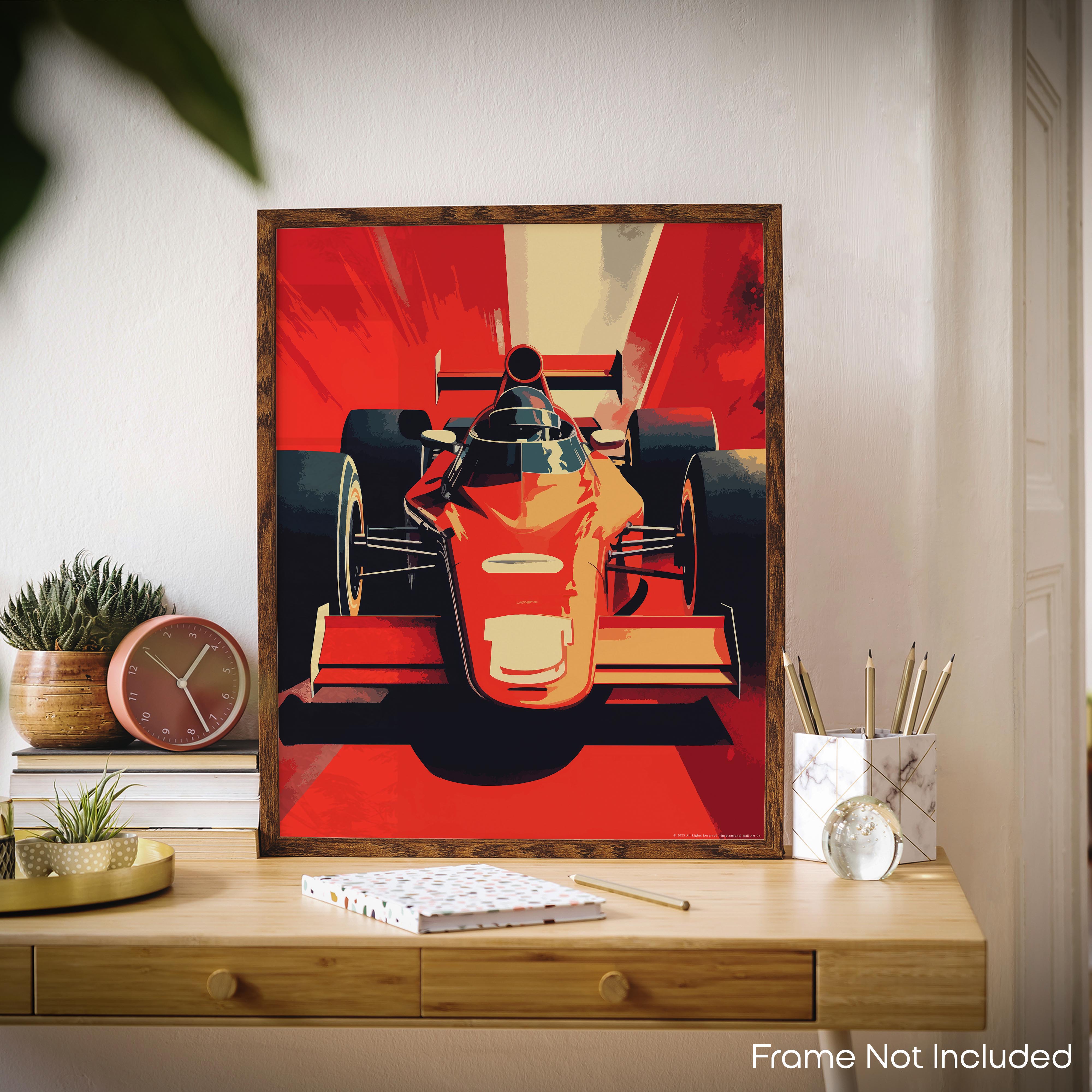 Roaring Wheels - Car Poster