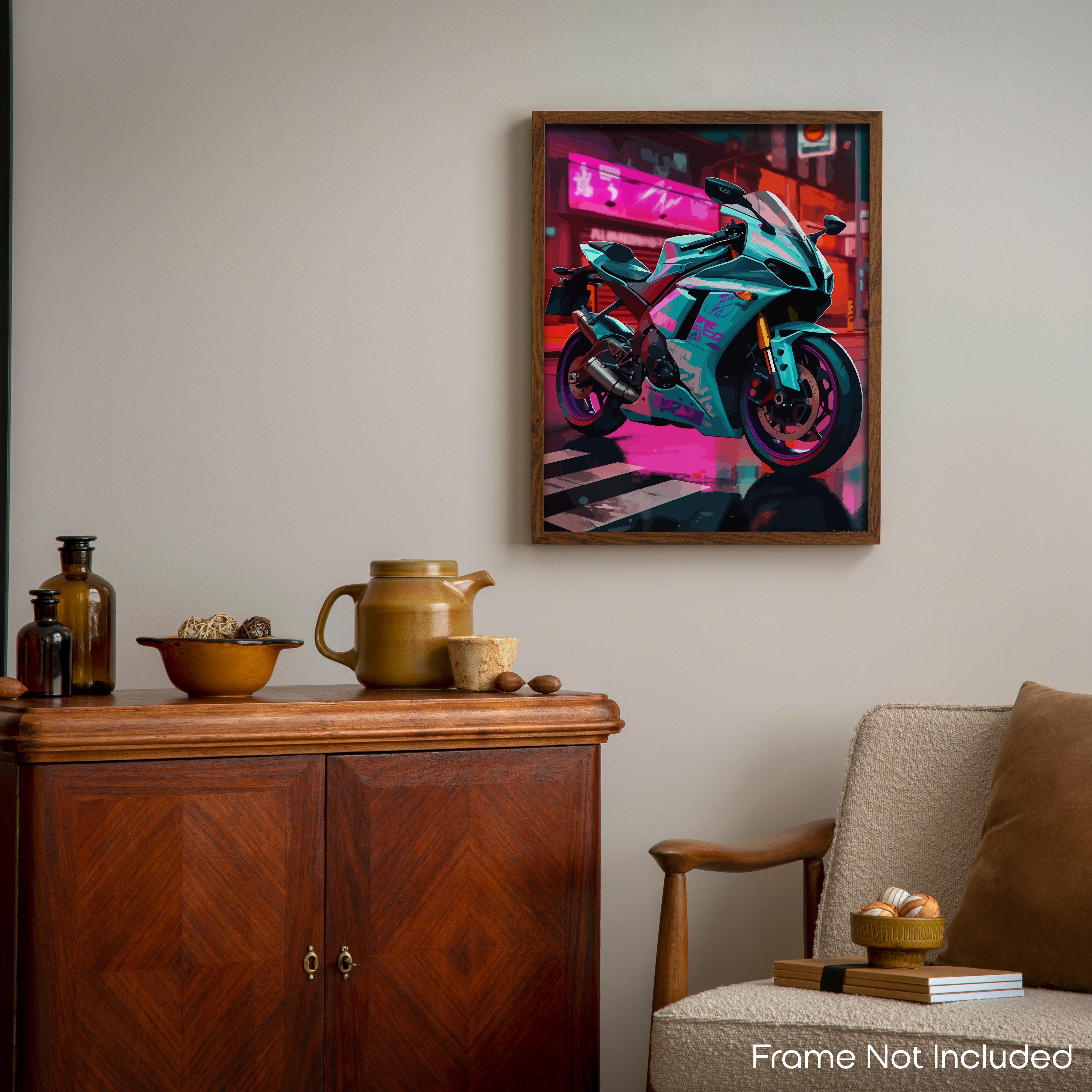 Grand - Motorcycle Poster