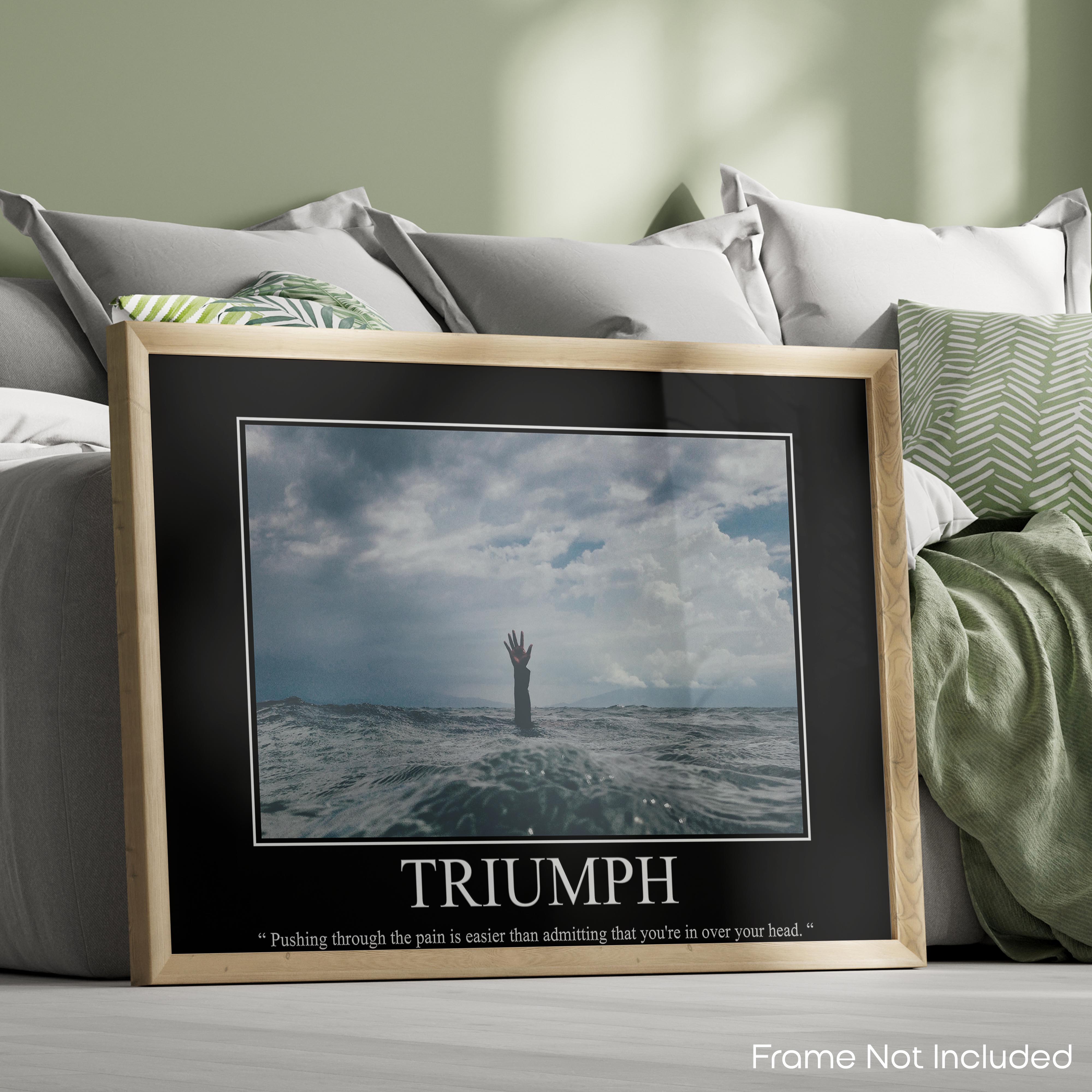 Triumph - Demotivational Poster