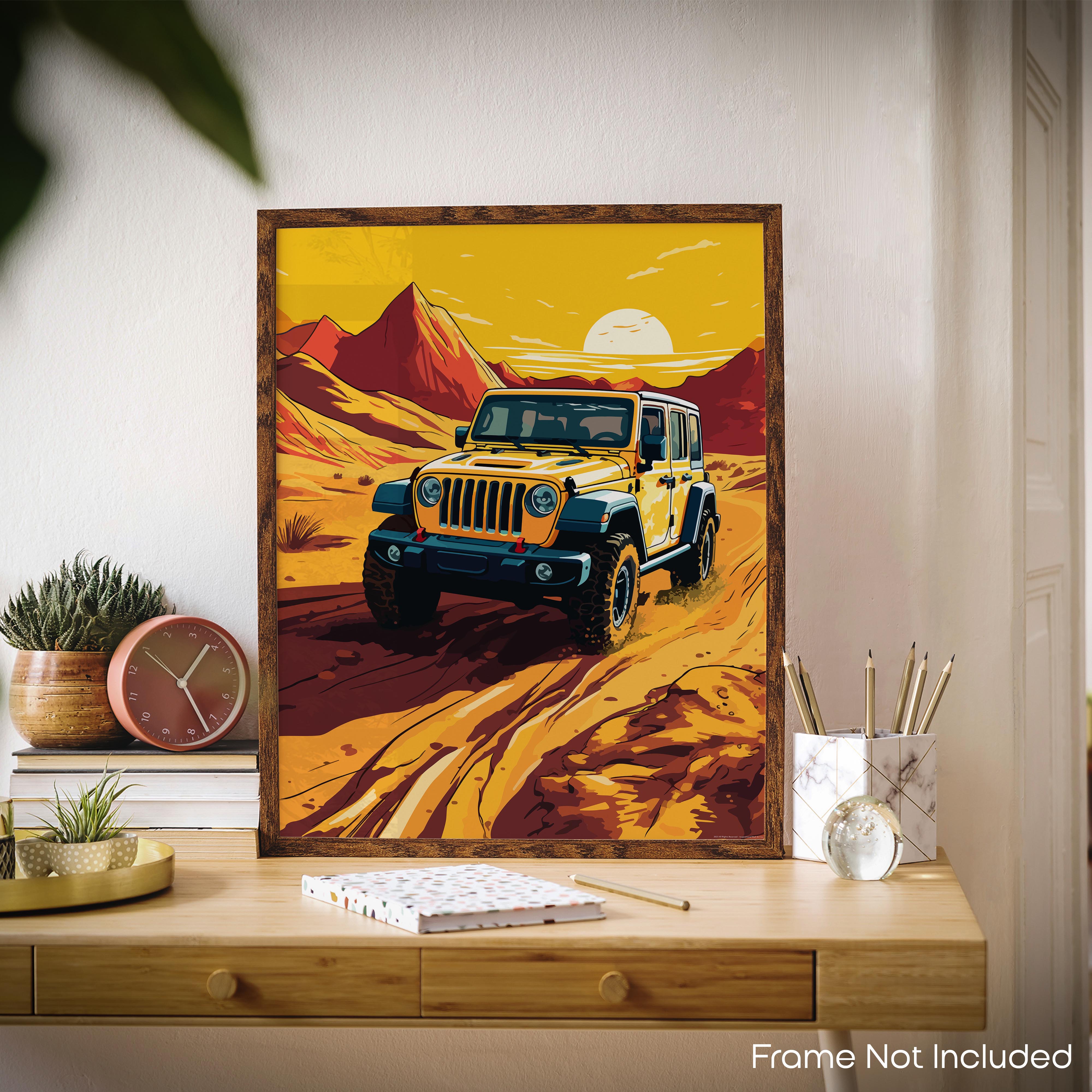 Outrunner - Car Poster