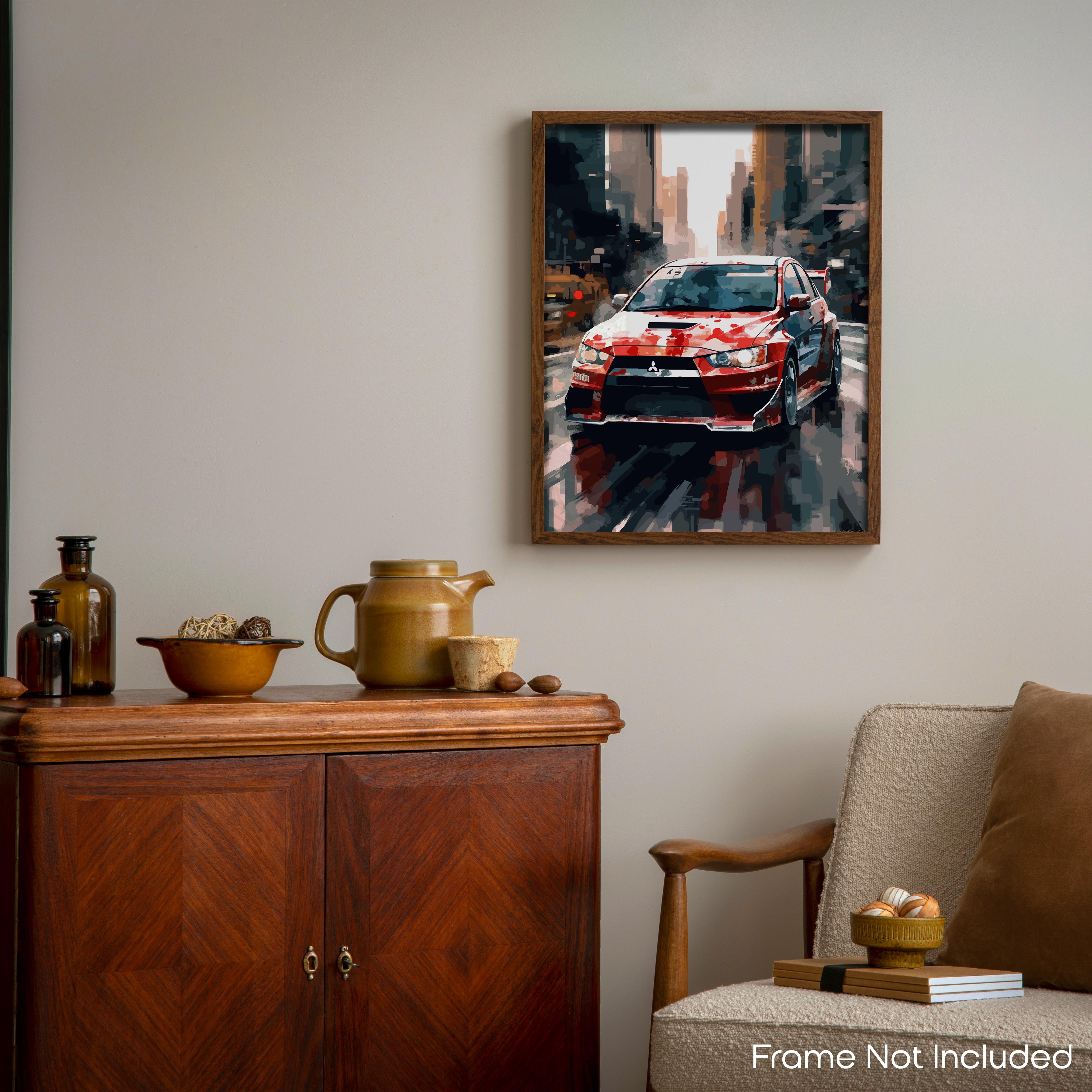Unbridled - Car Poster