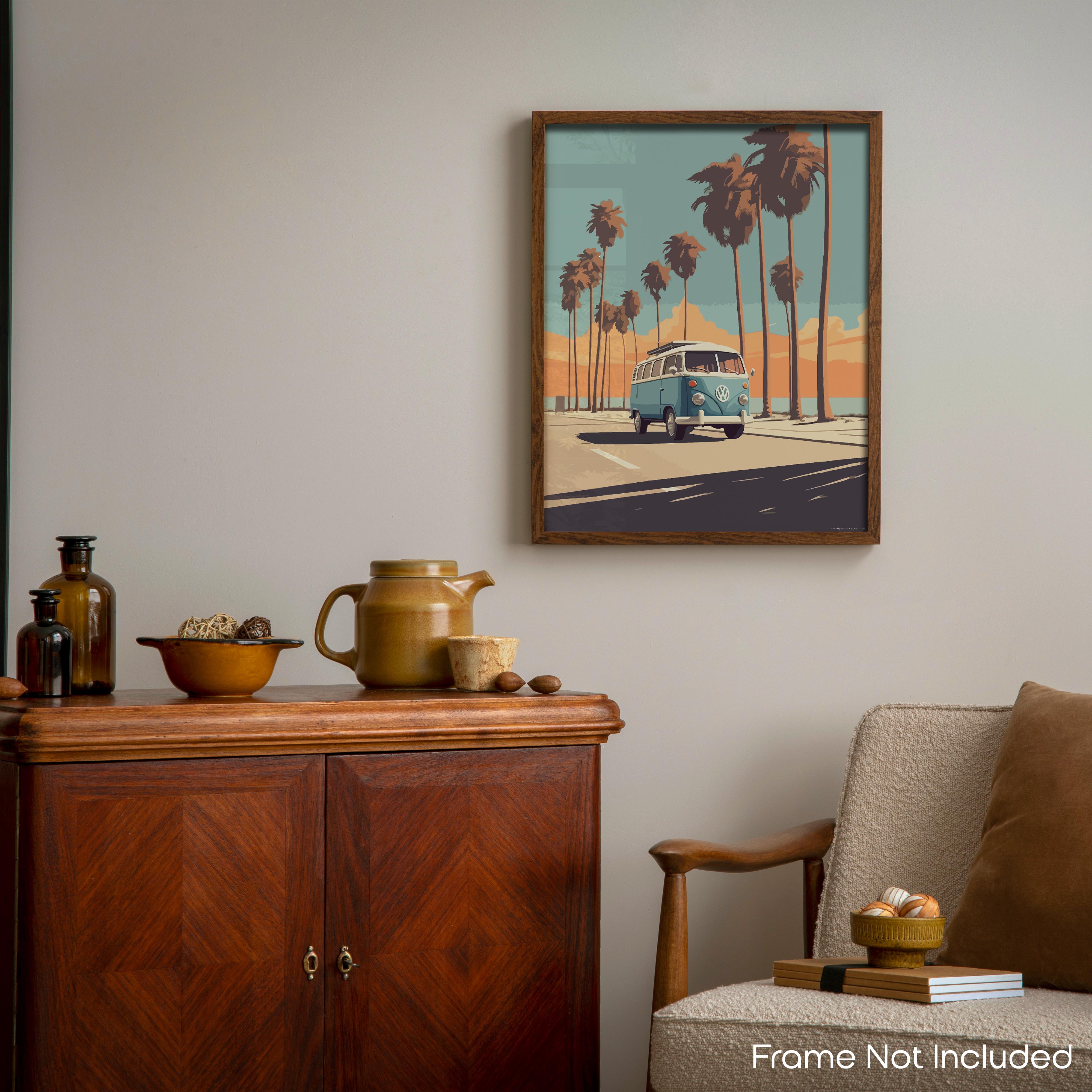 Camper - Volkswagen Poster