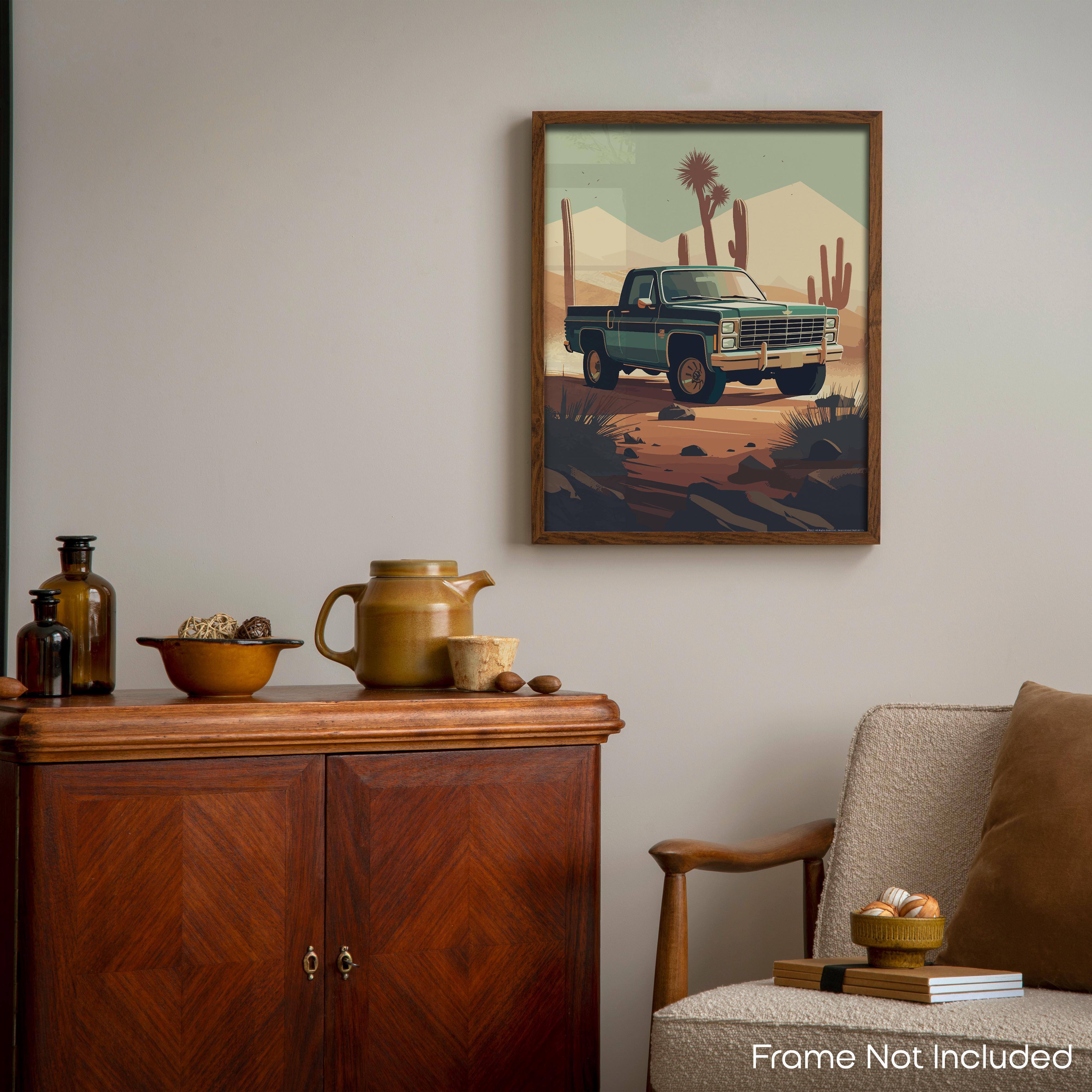 Timeless Treasures - Truck Poster