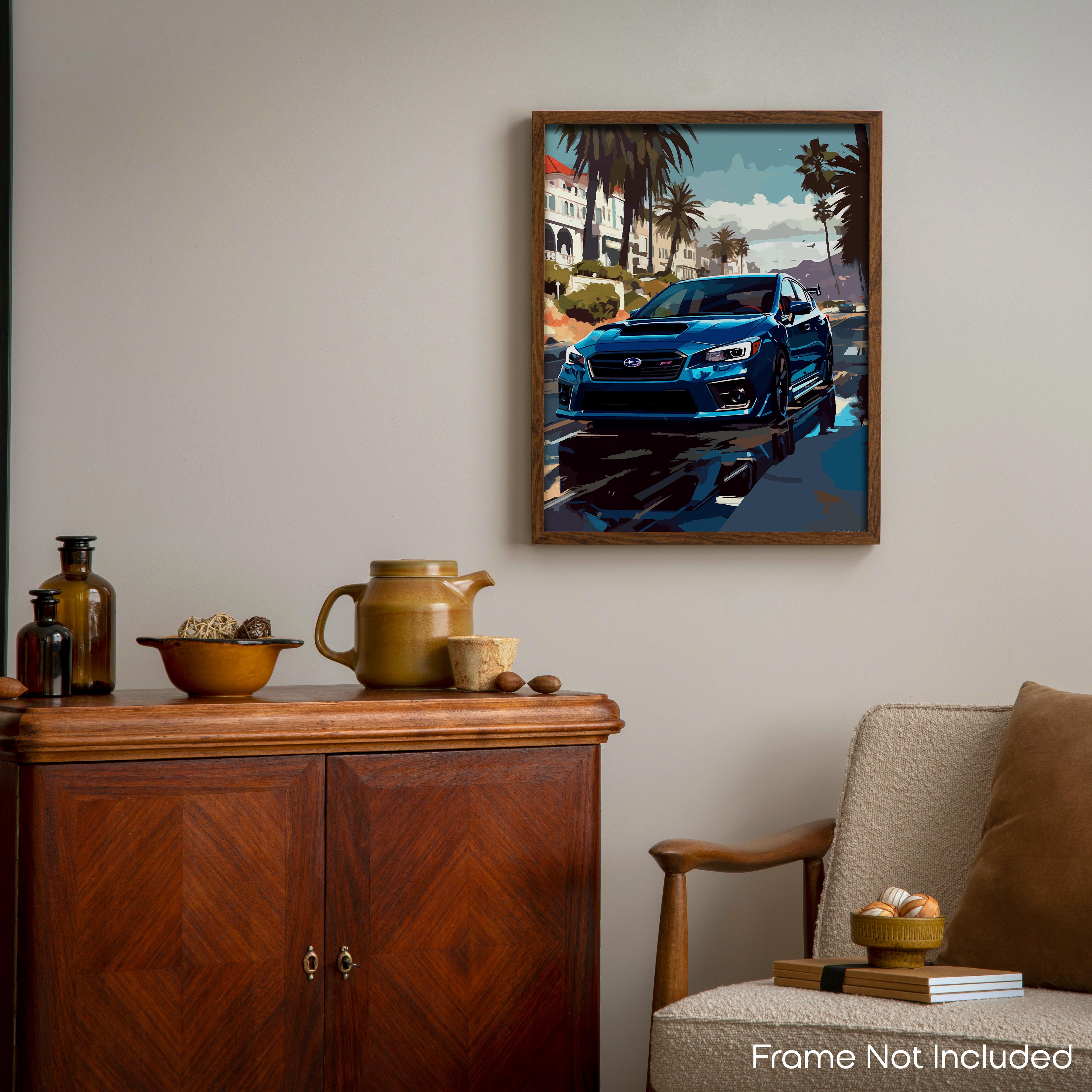 Cachet - Car Poster