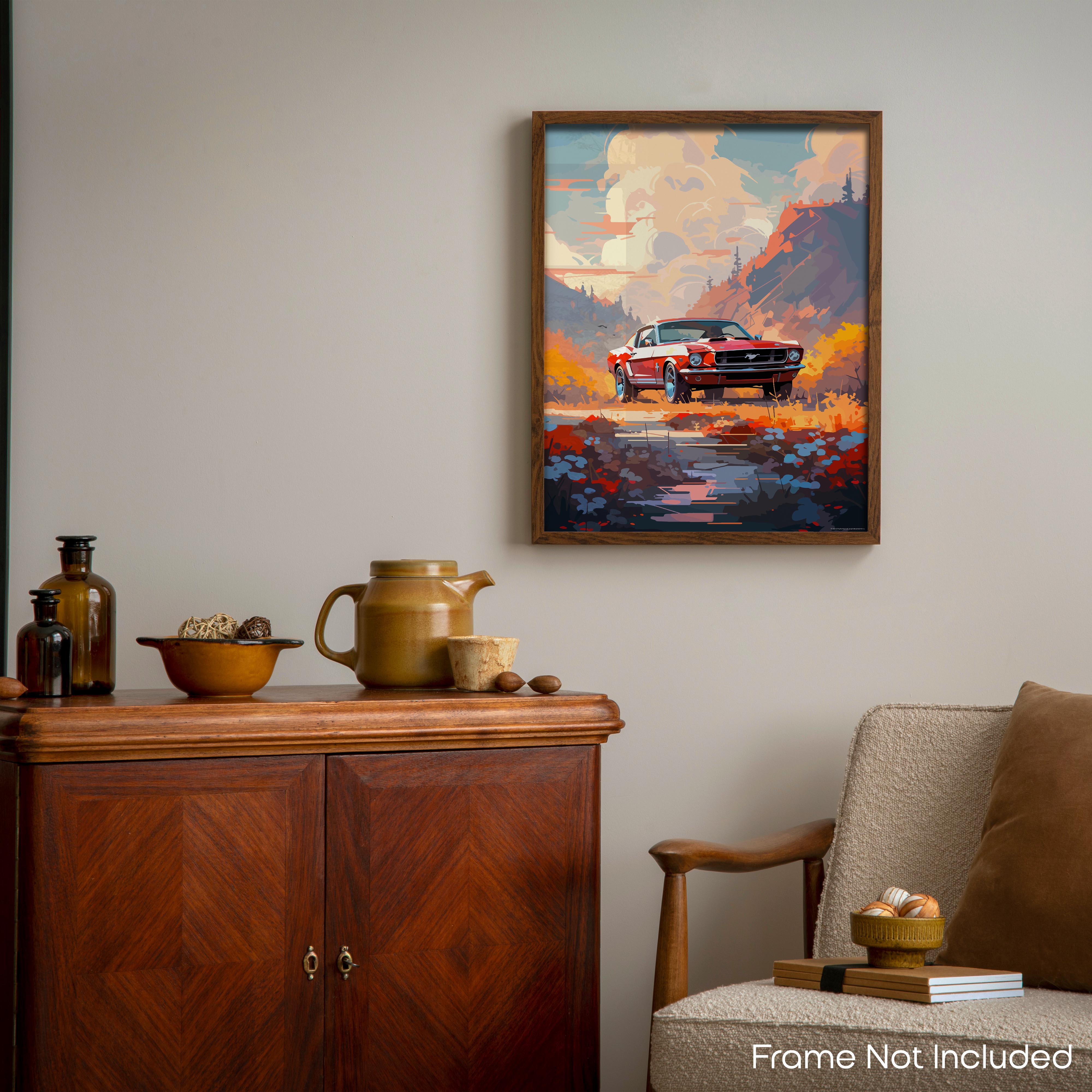 Muscle - Car Poster