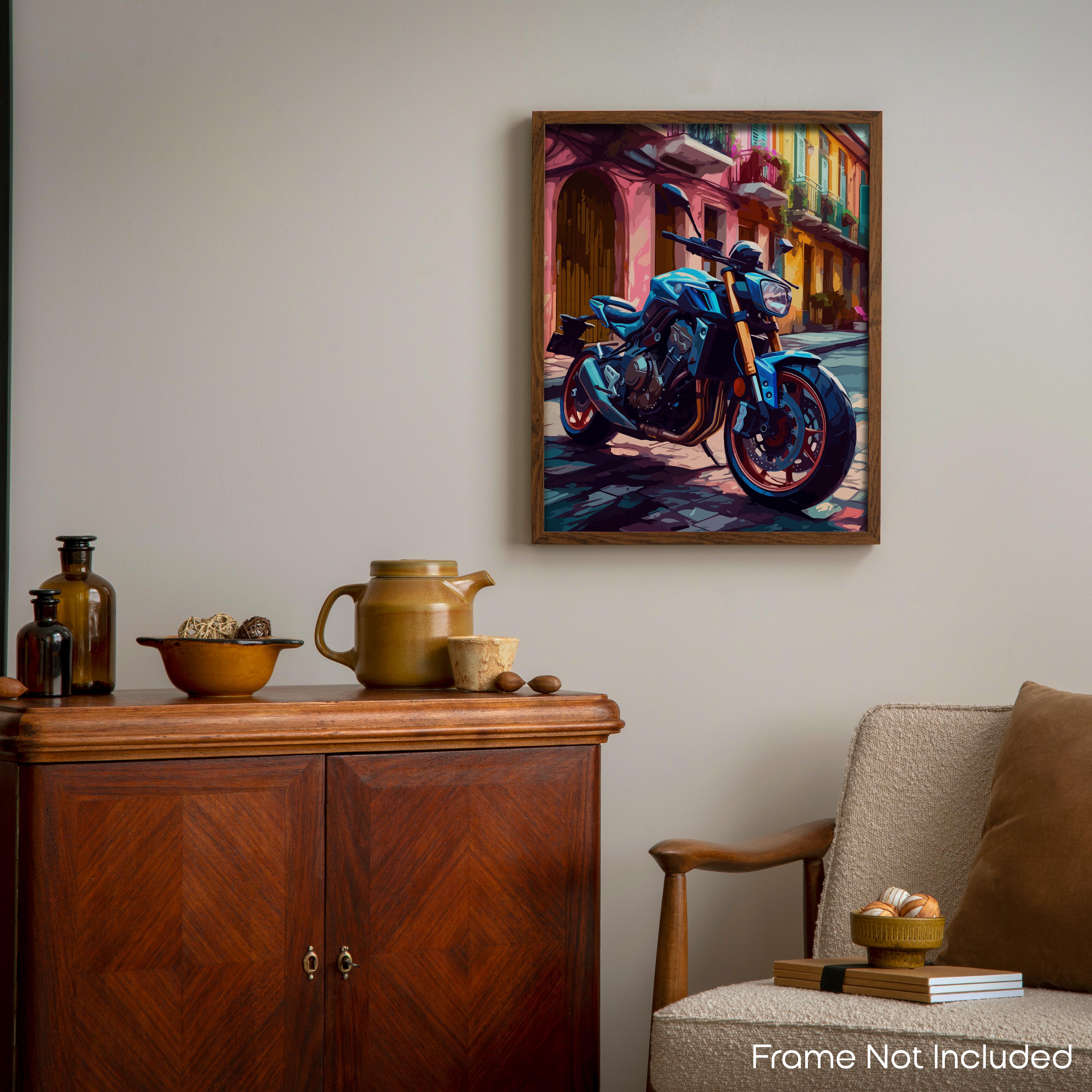 Enhanced - Motorcycle Poster