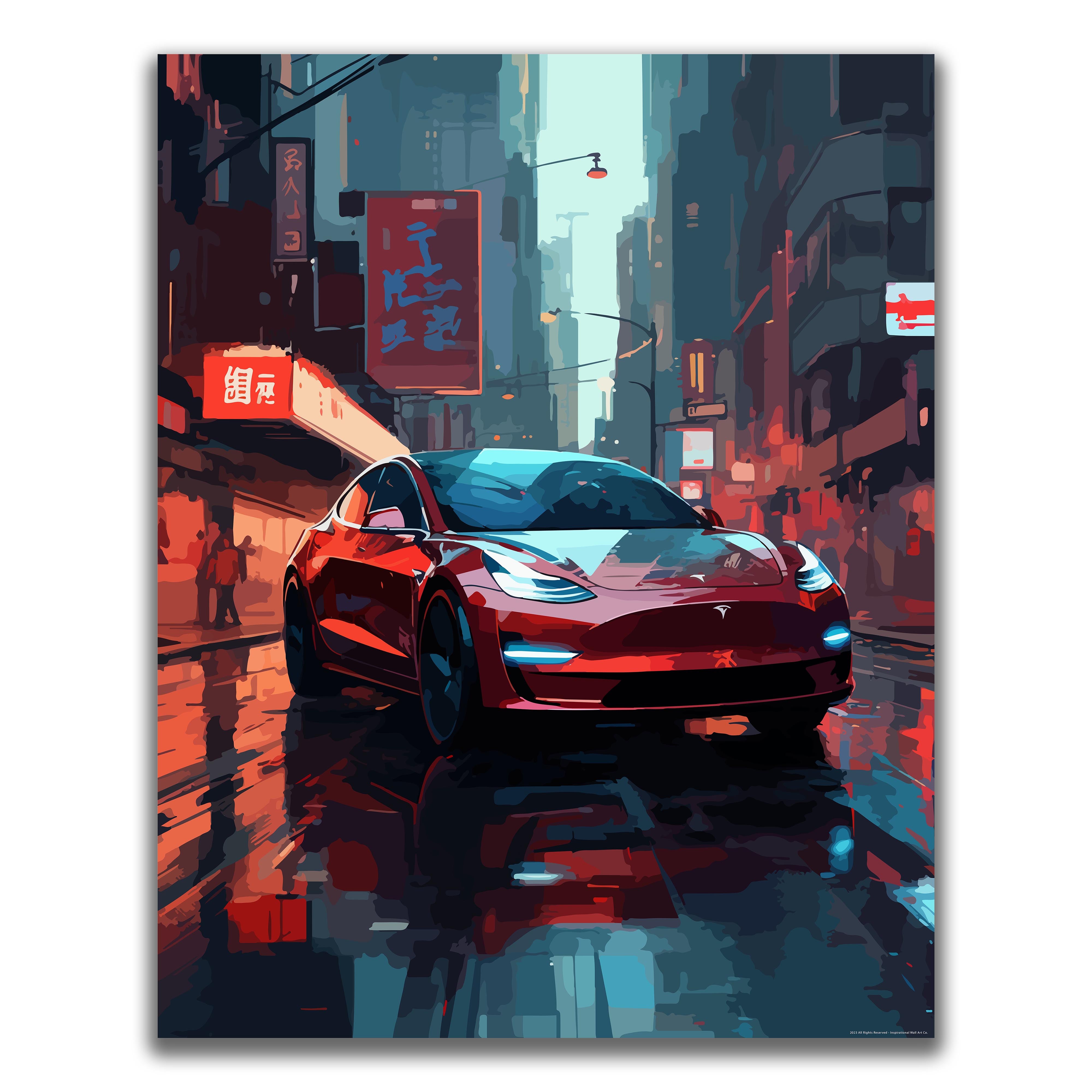 Accelerated - Car Poster