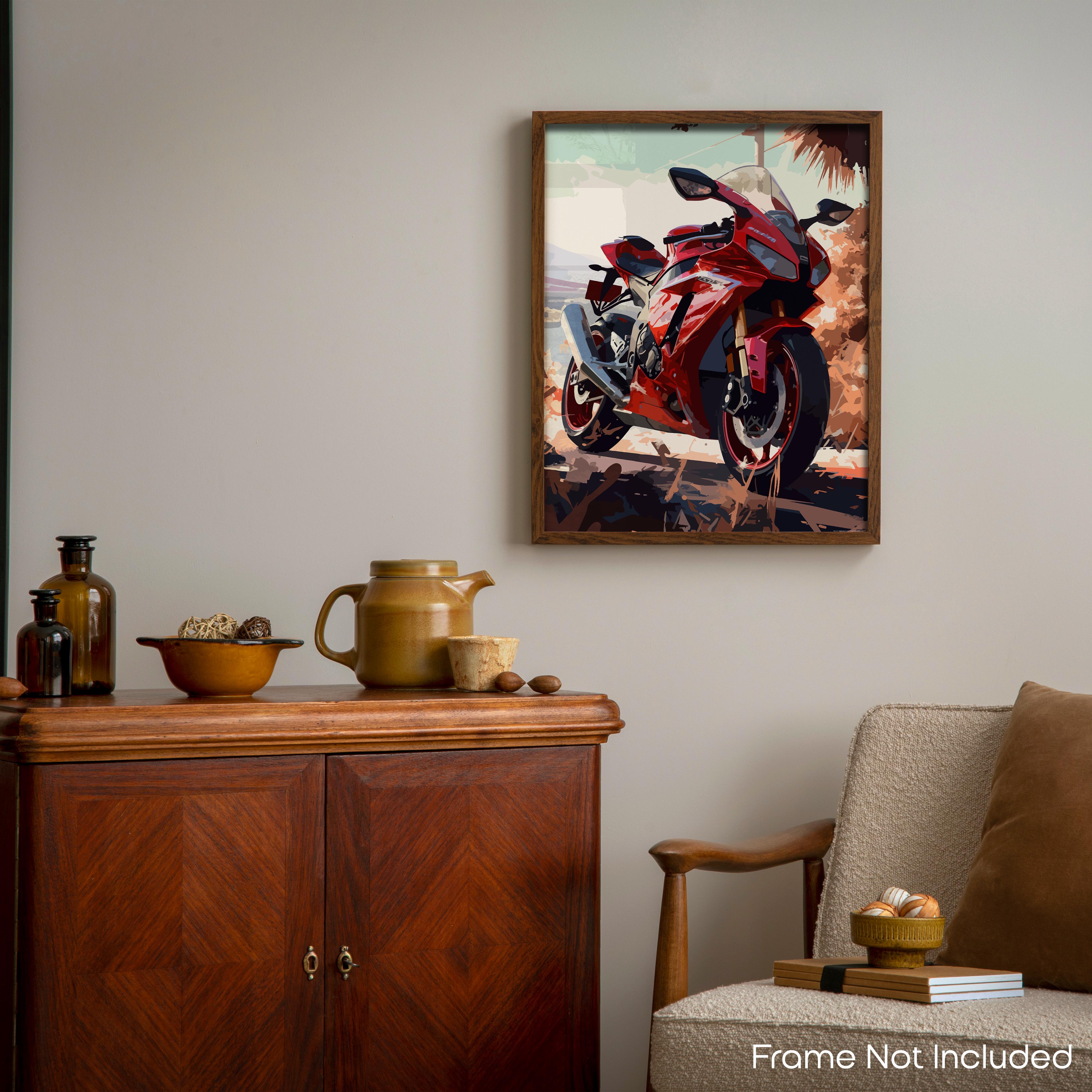 Xenon - Motorcycle Poster