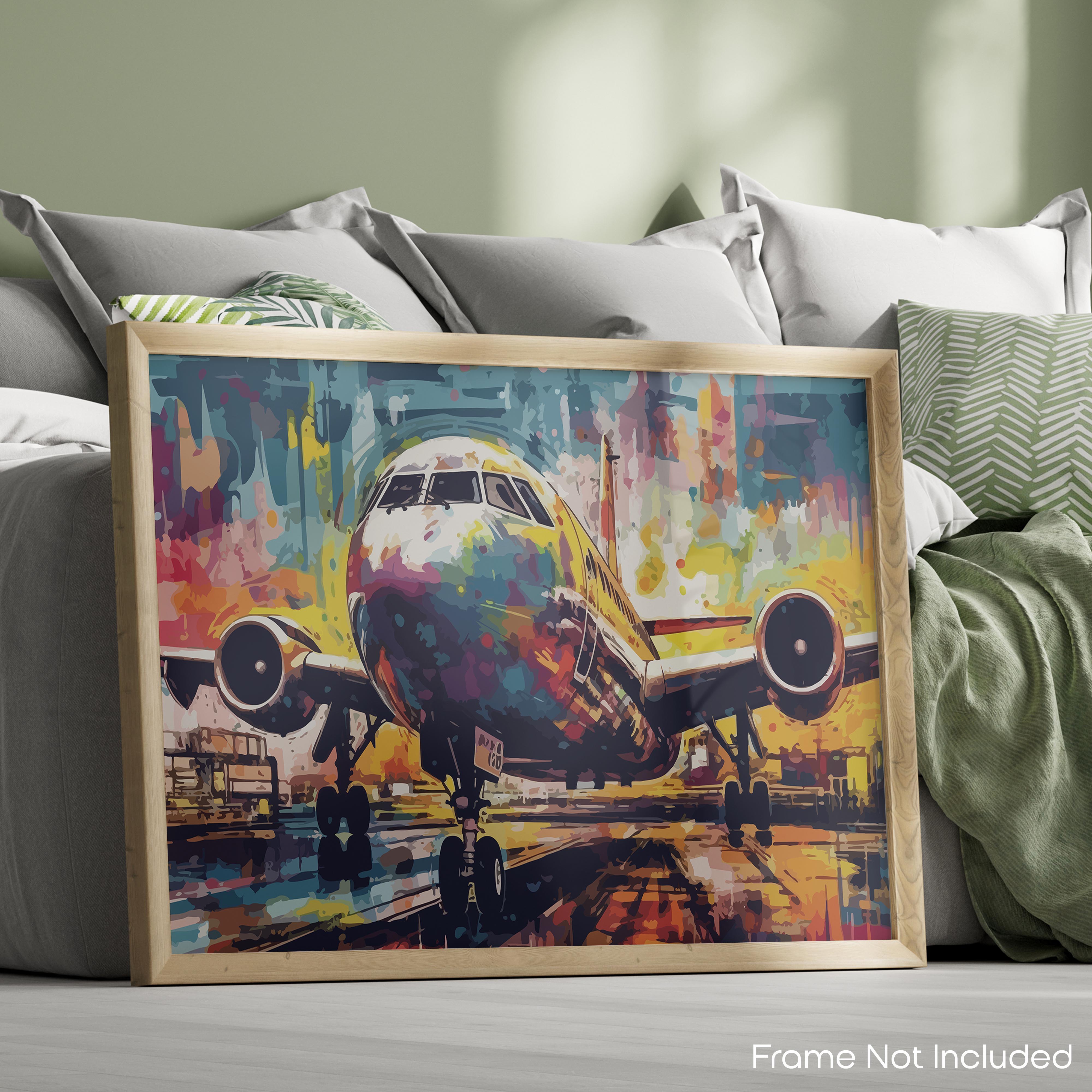 Jetset - Airplane Poster