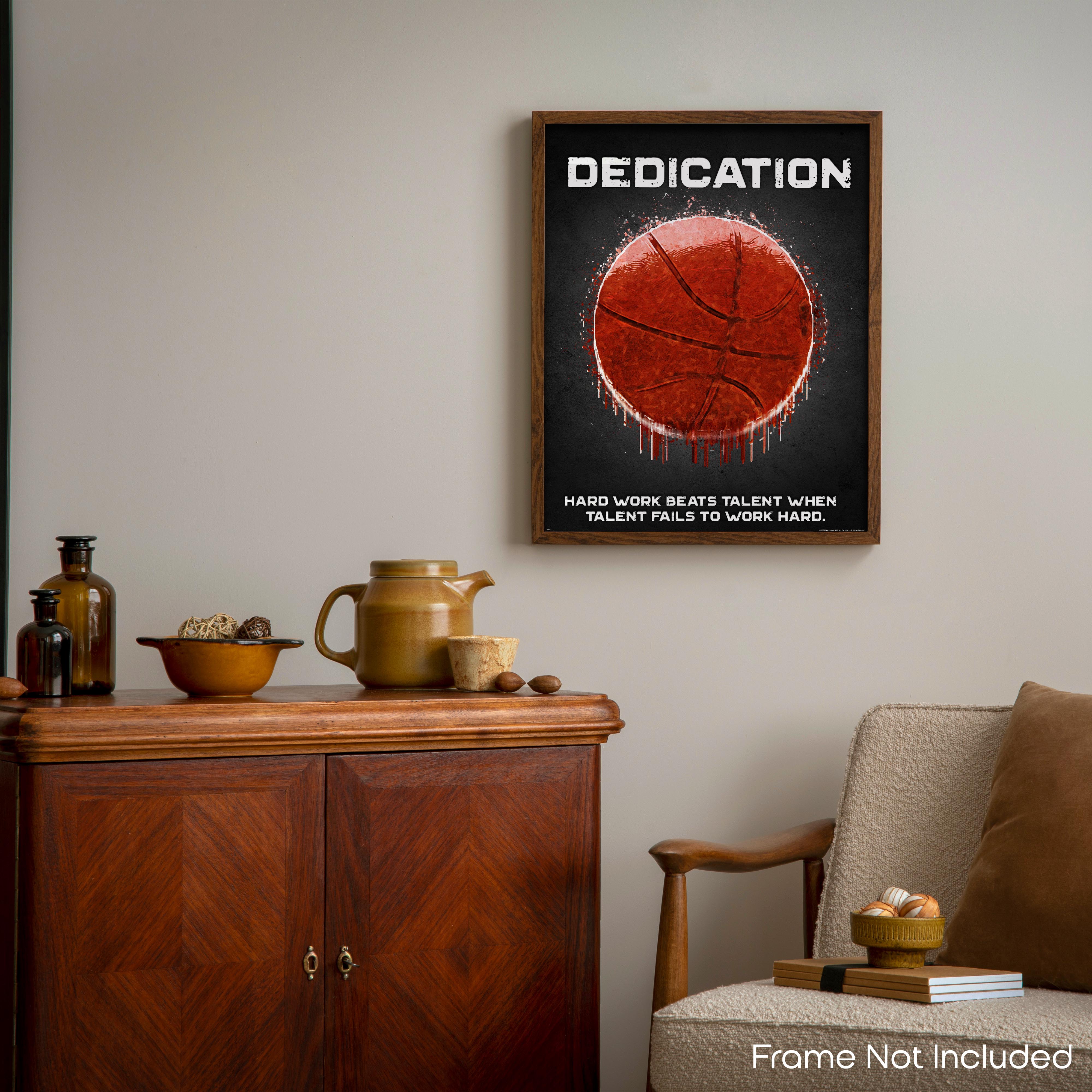 Dedication - Basketball Poster