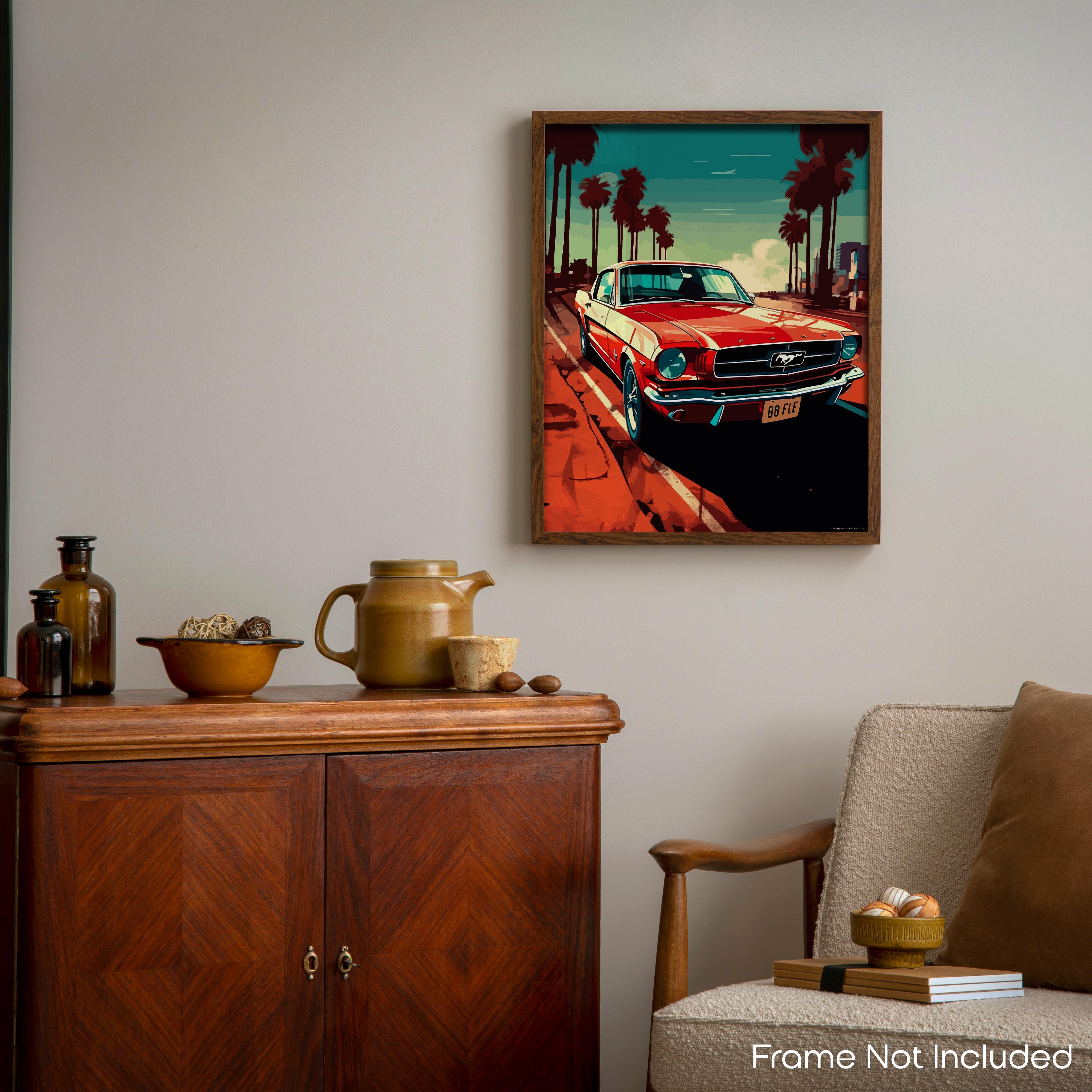 Vintage - Car Poster