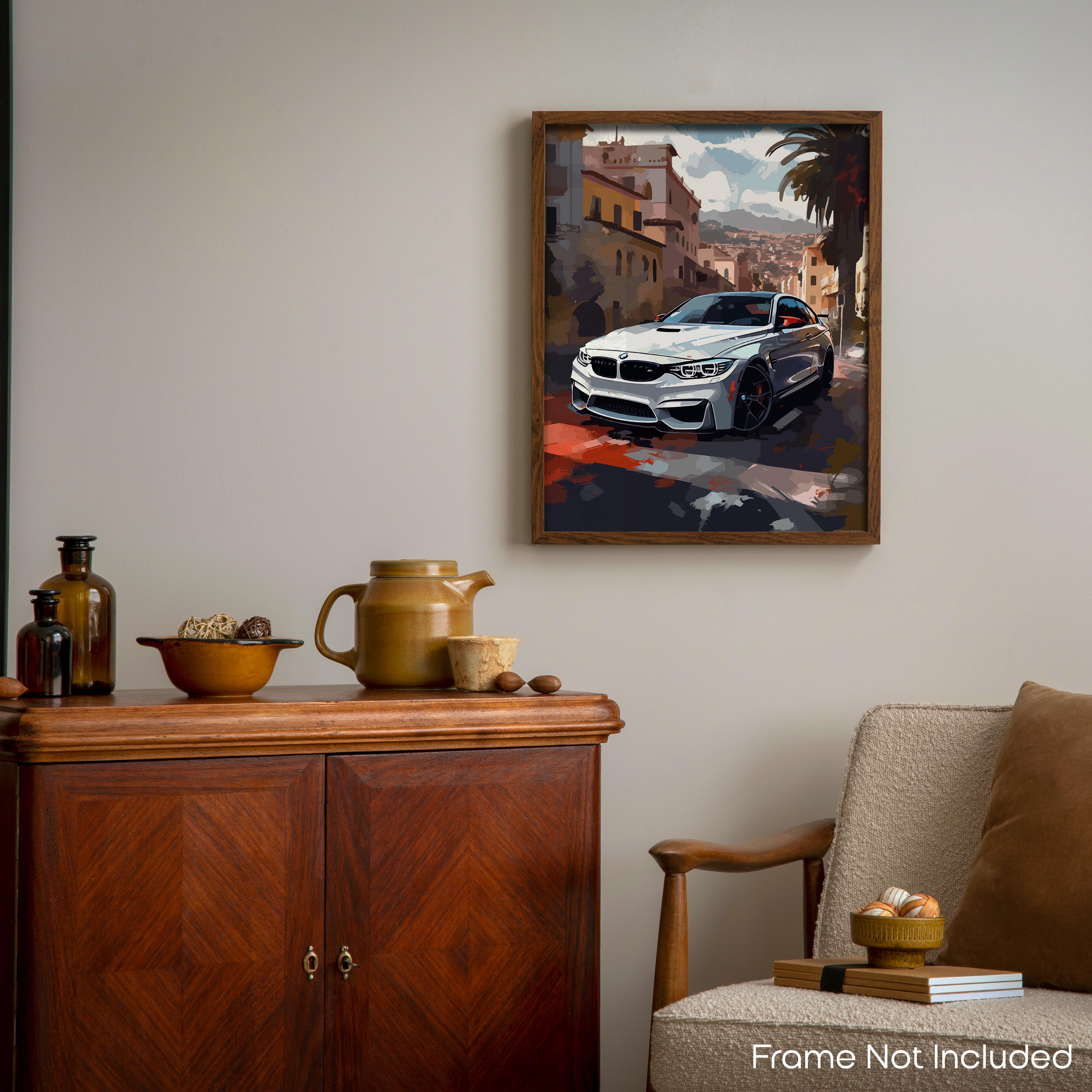 Debonair - Car Poster