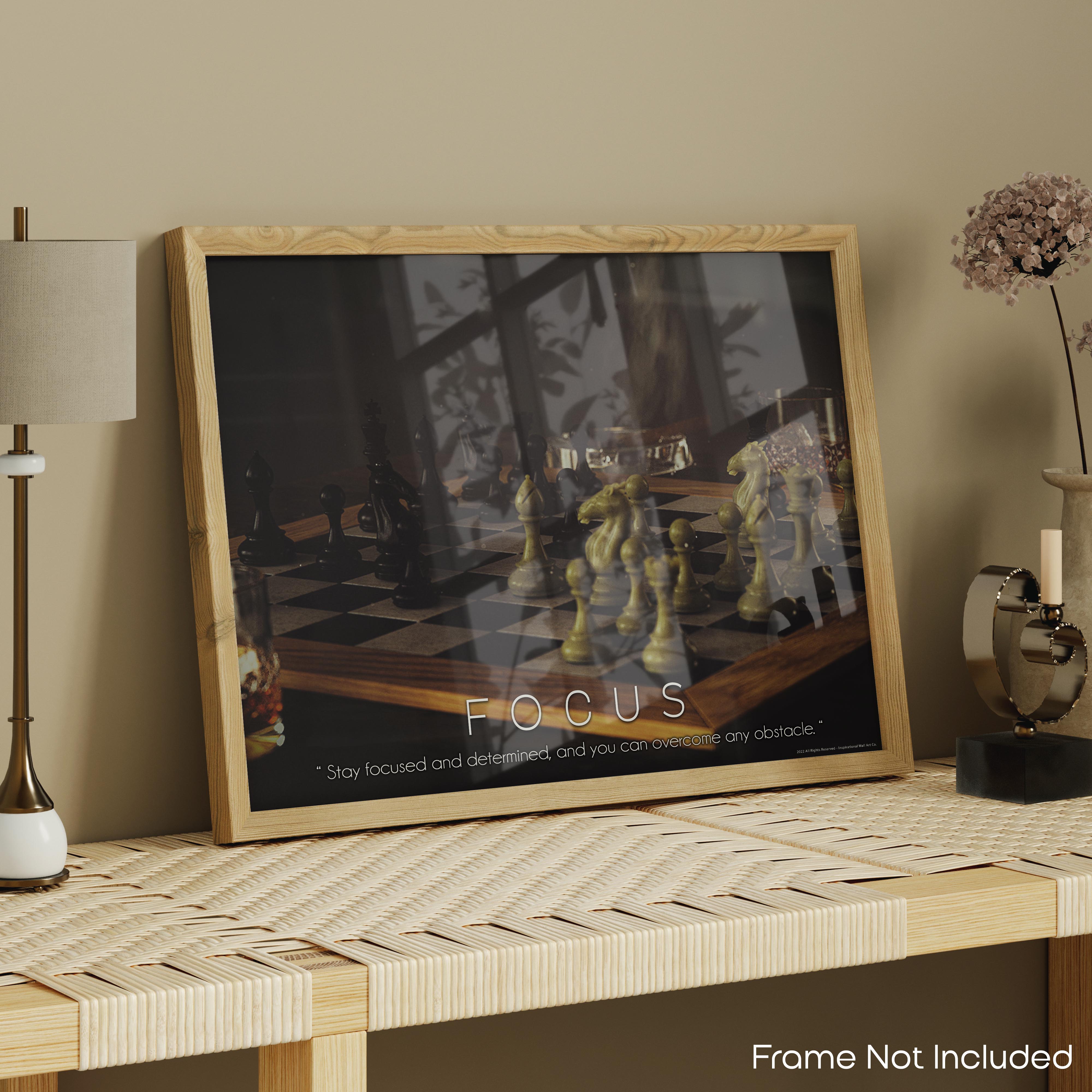 Focus - Chess Poster