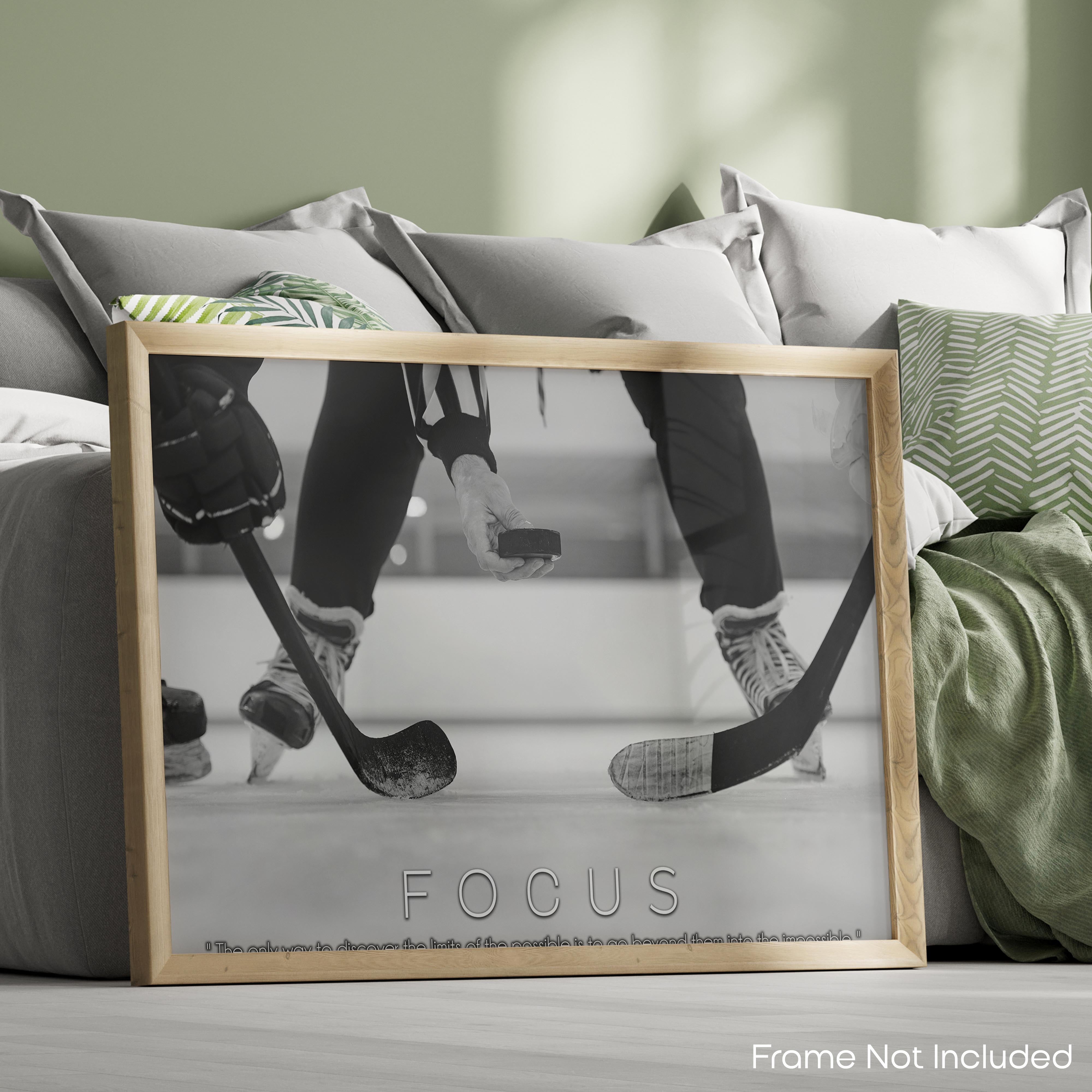 Focus - Hockey Poster