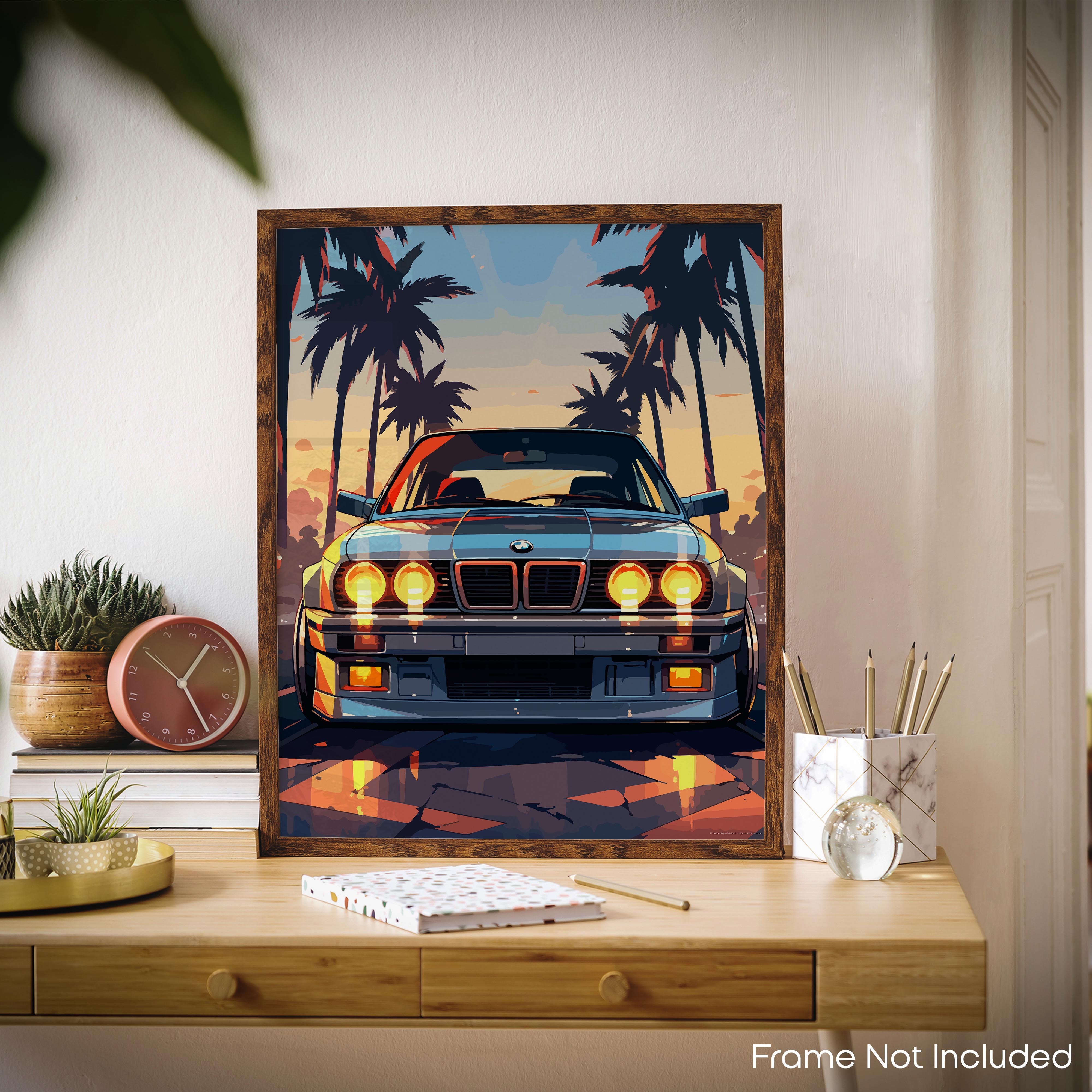 Track - Car Poster
