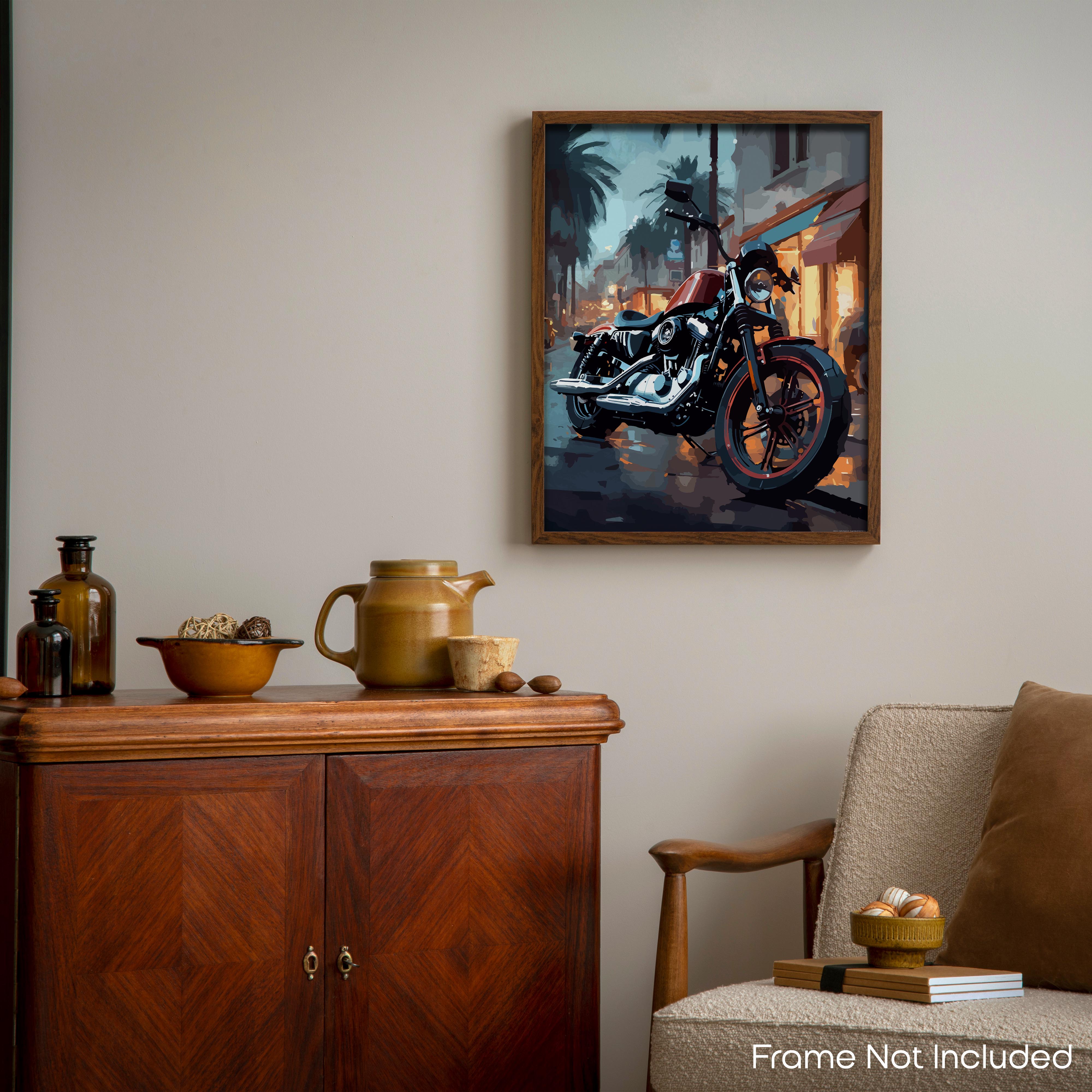 Inspiring - Motorcycle Poster