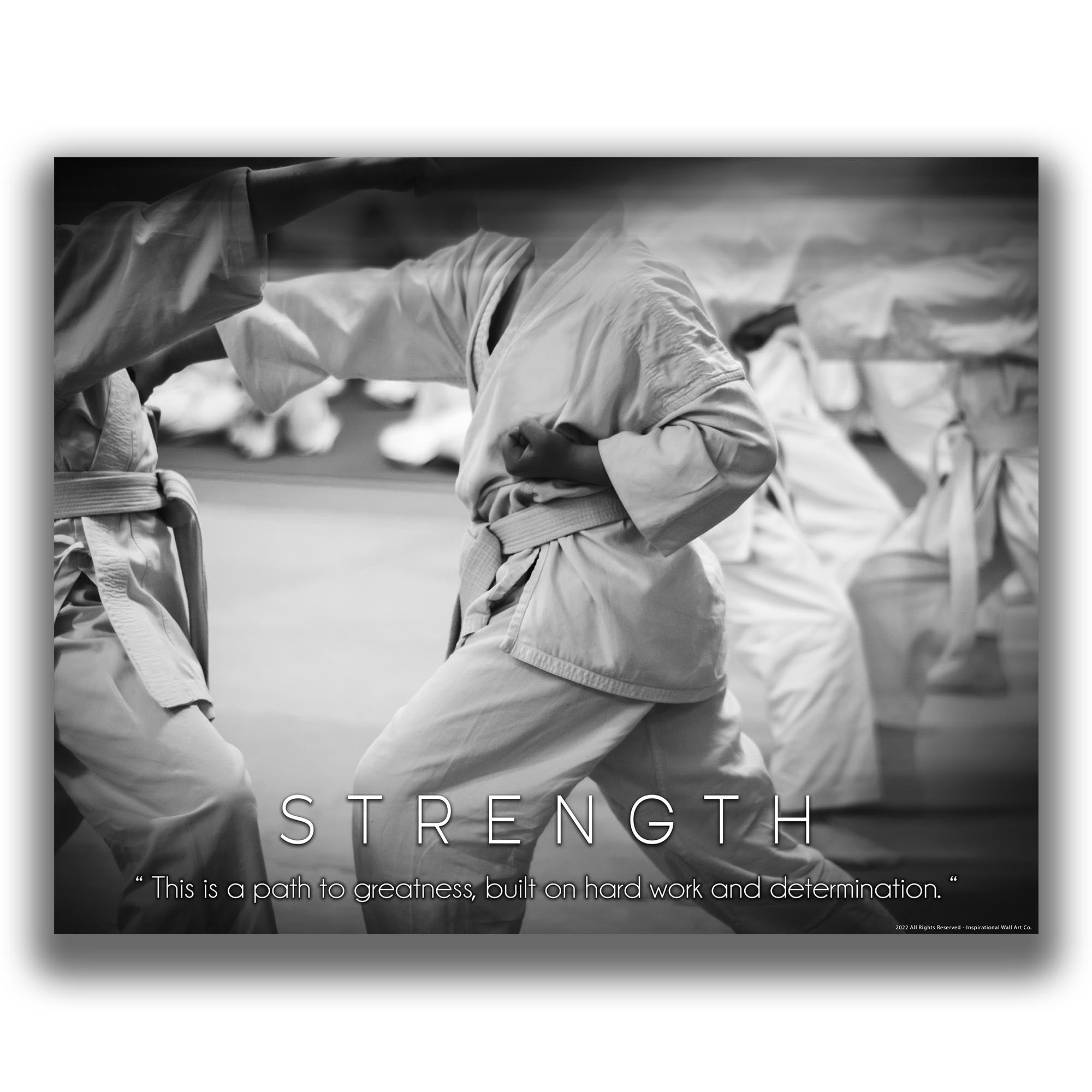 Strength - Martial Arts Poster