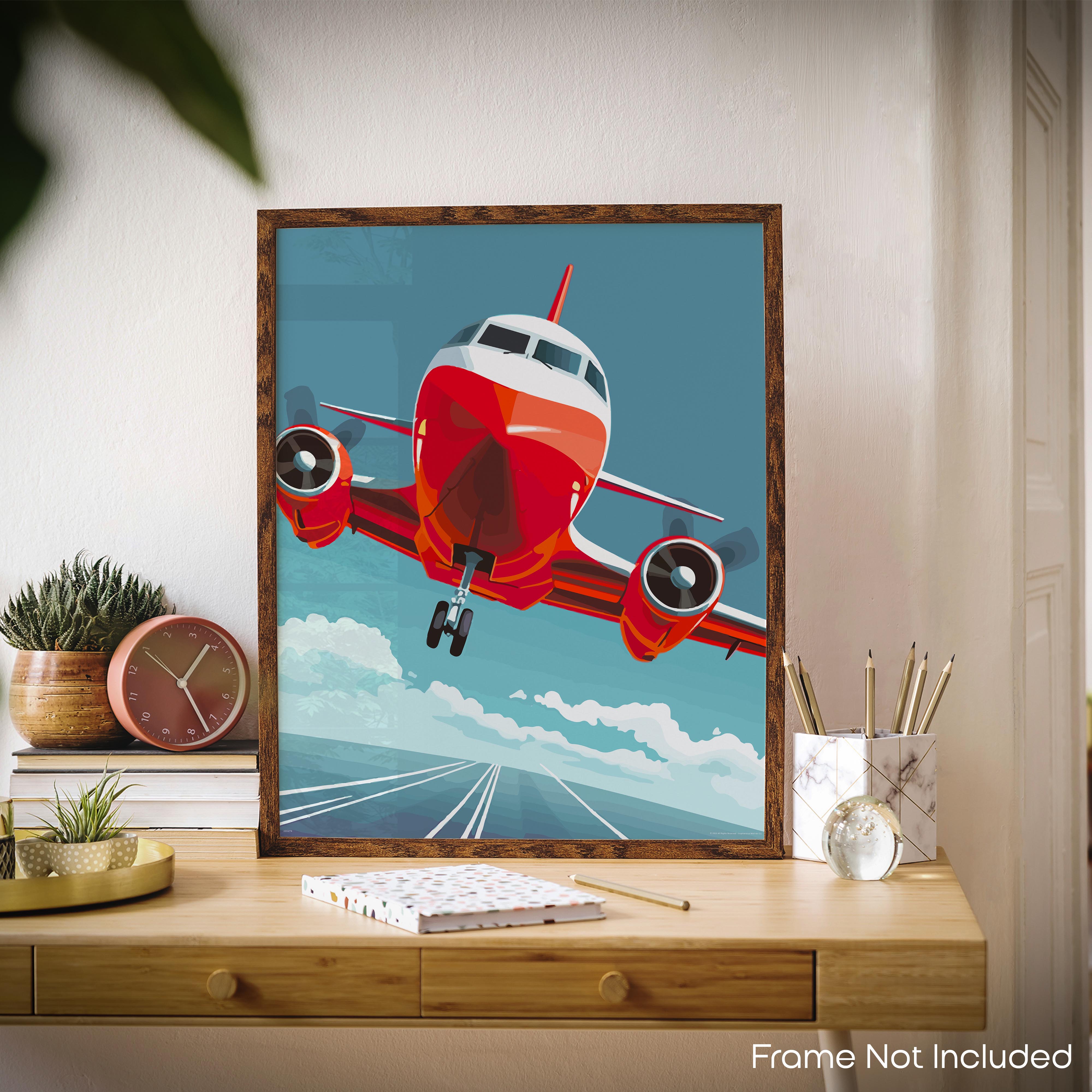 Turboprop - Airplane Poster