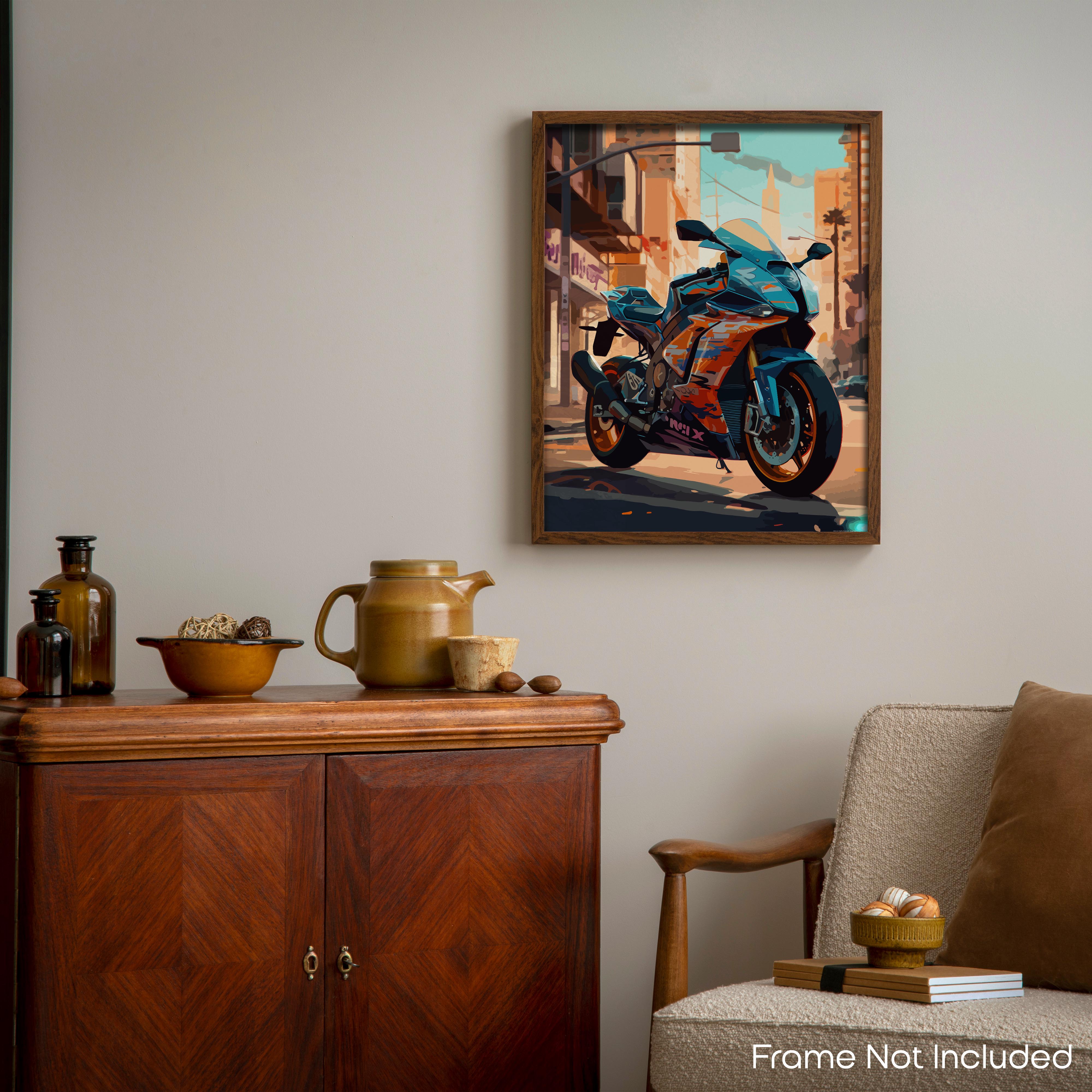 Extravagant - Motorcycle Poster