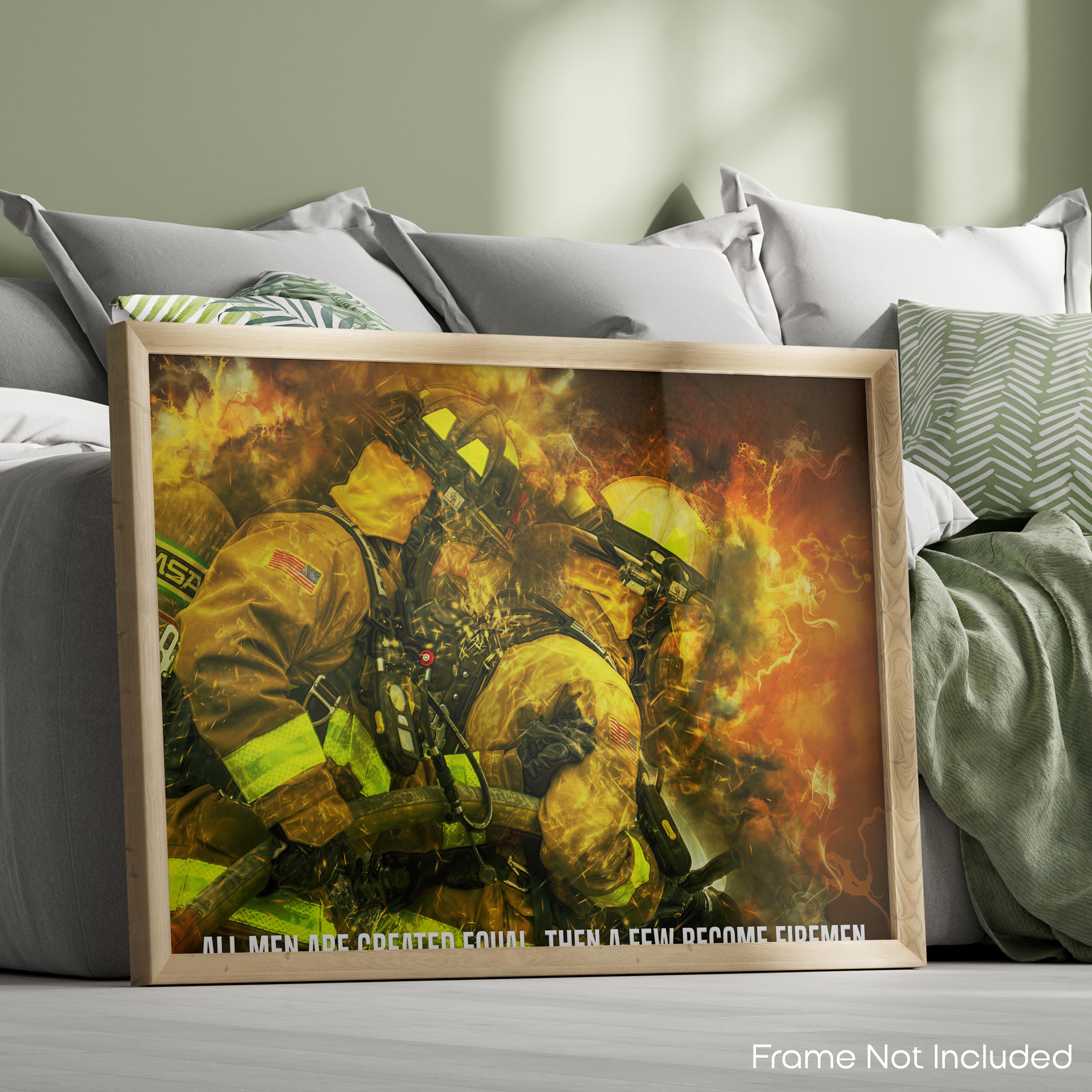 Firemen - Firefighter Poster