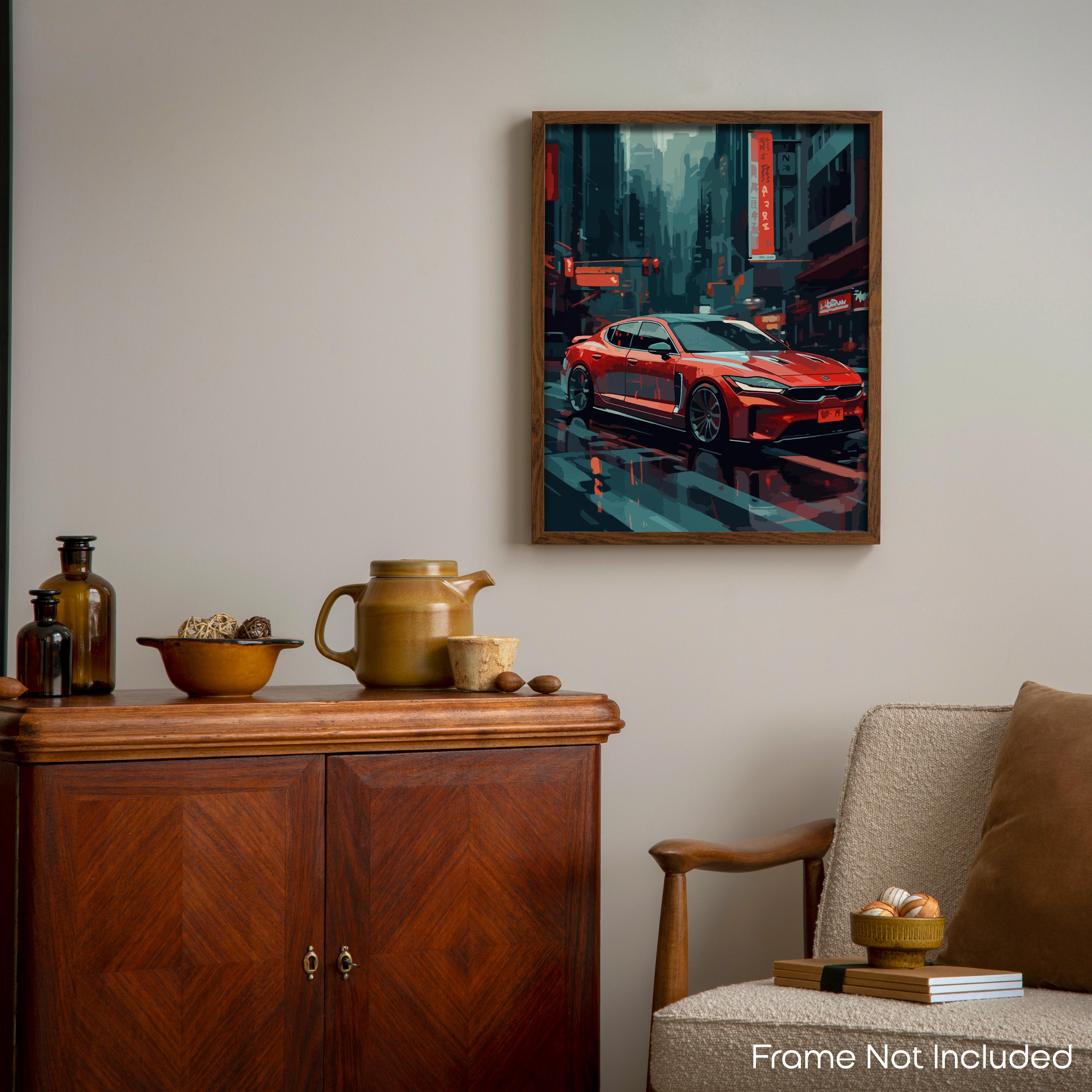 Yearning - Car Poster